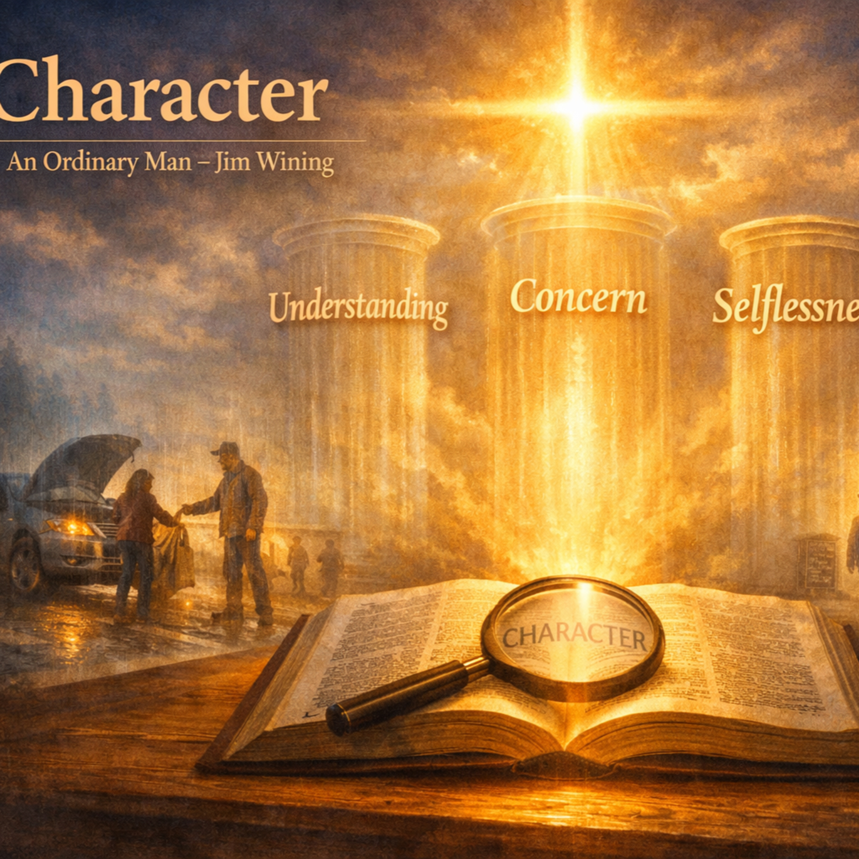 "Character," by "An Ordinary Man," host Jim Wining episode artwork