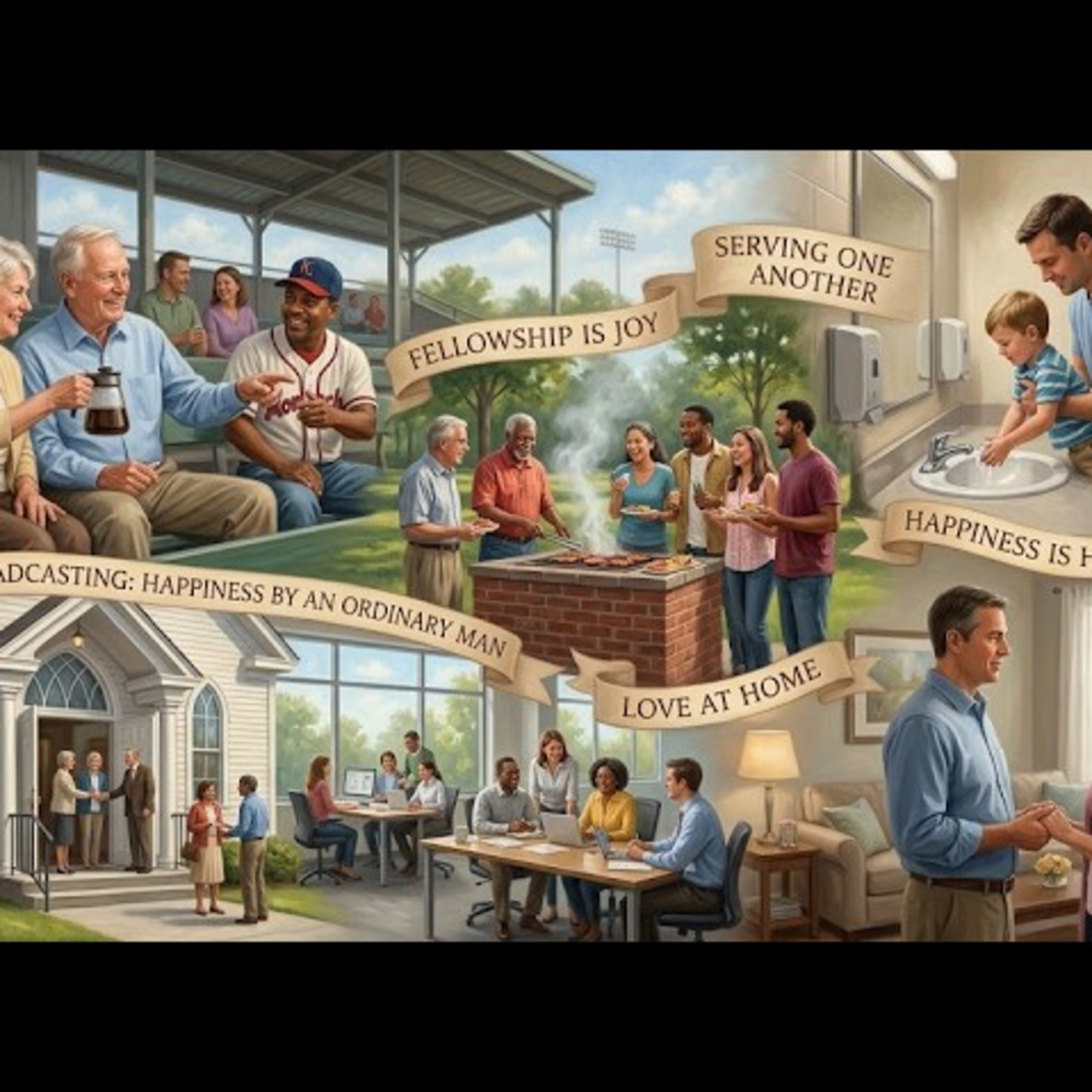 "Happiness," by "An Ordinary Man," host Jim Wining episode artwork