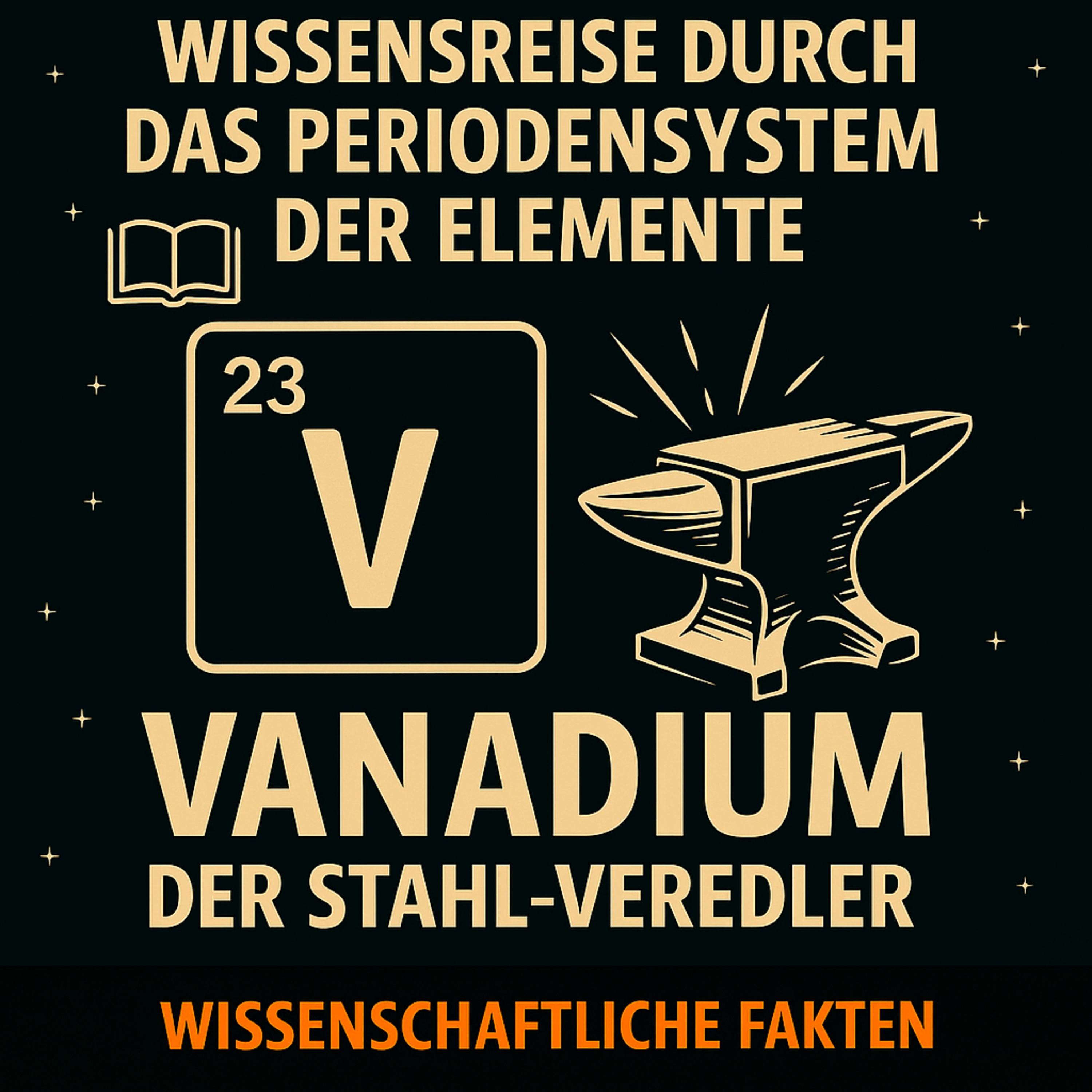 23. Vanadium (V) - Der Stahl-Veredler