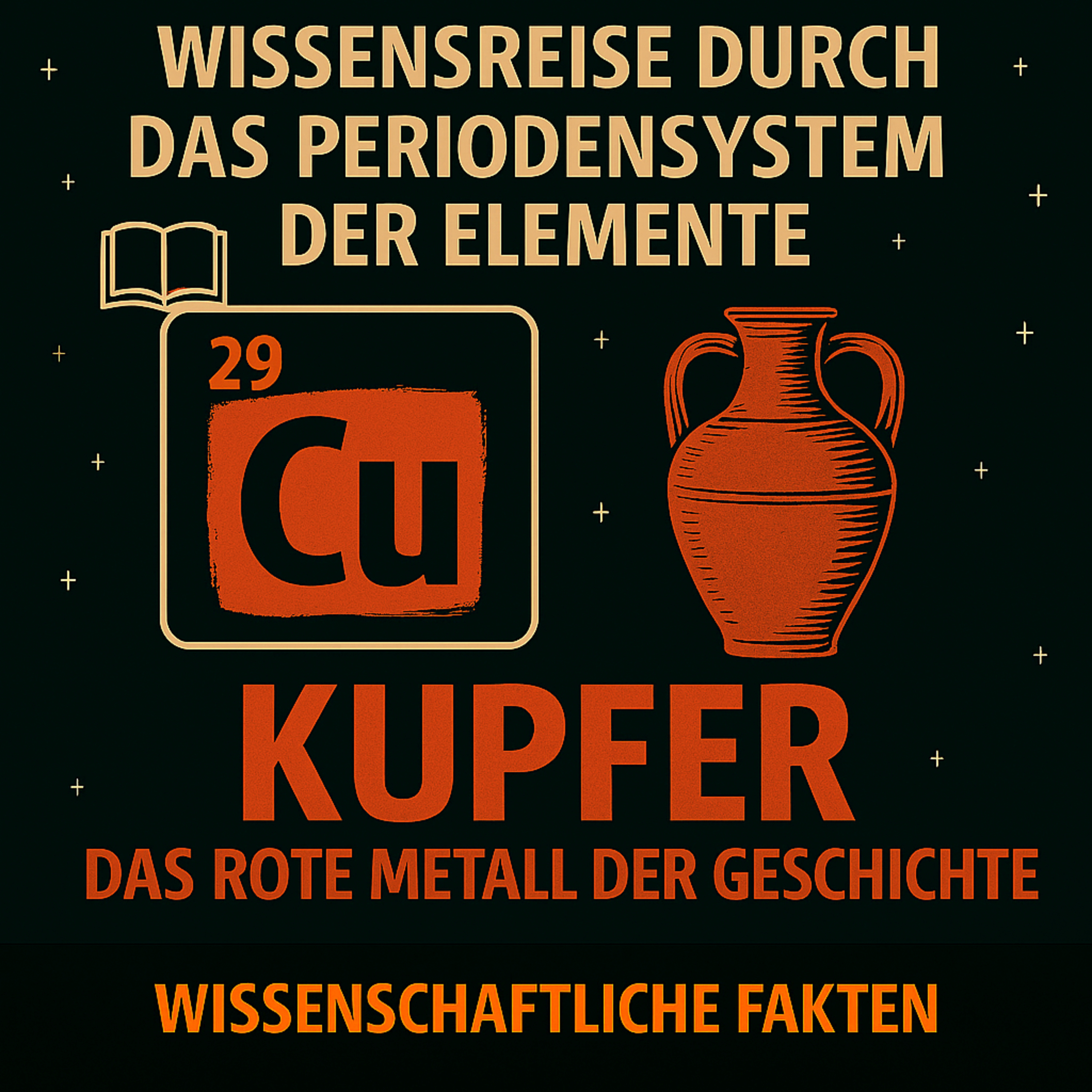 29. Kupfer (Cu) - Das rote Metall der Geschichte