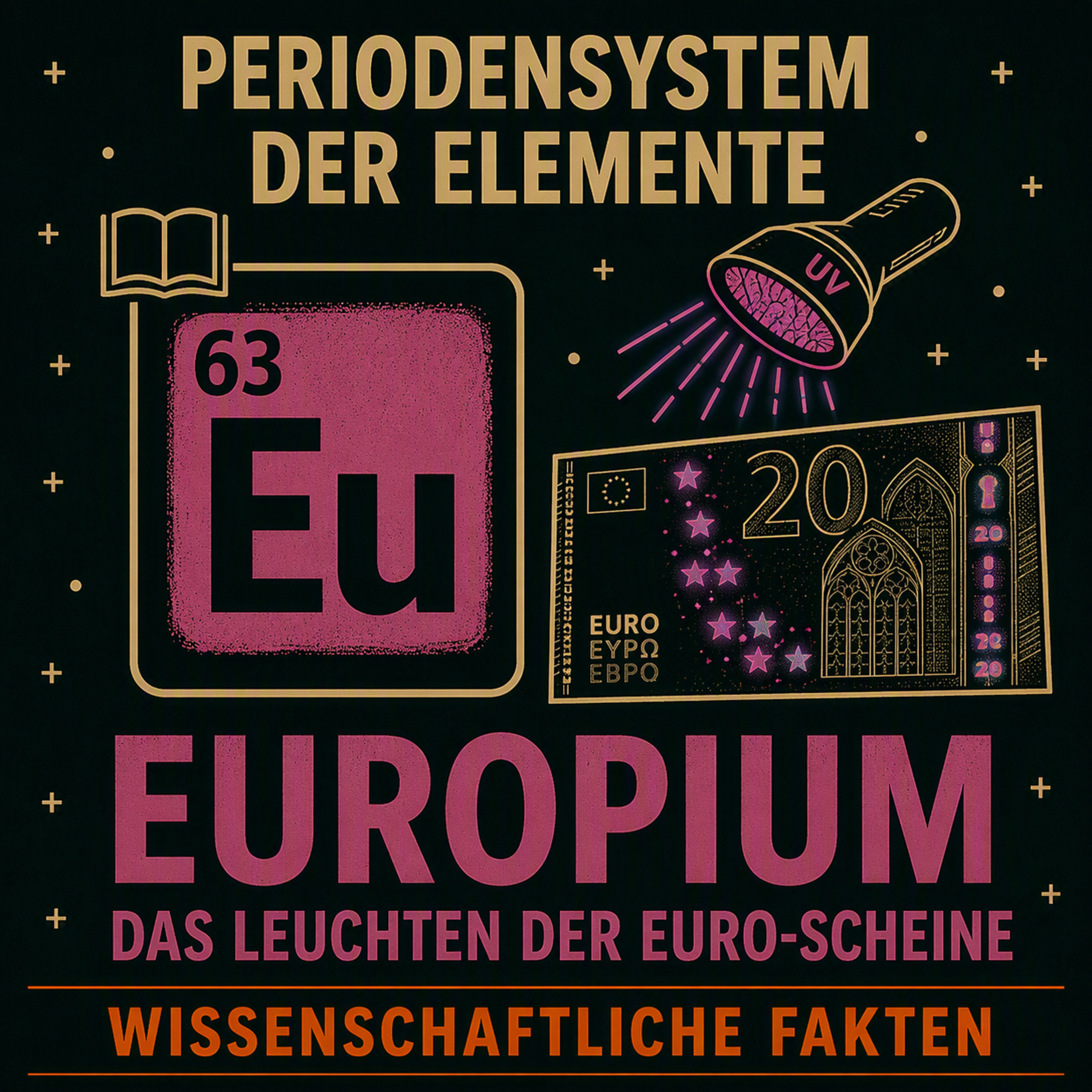 63. Europium (Eu) - Das Leuchten der Euro-Scheine