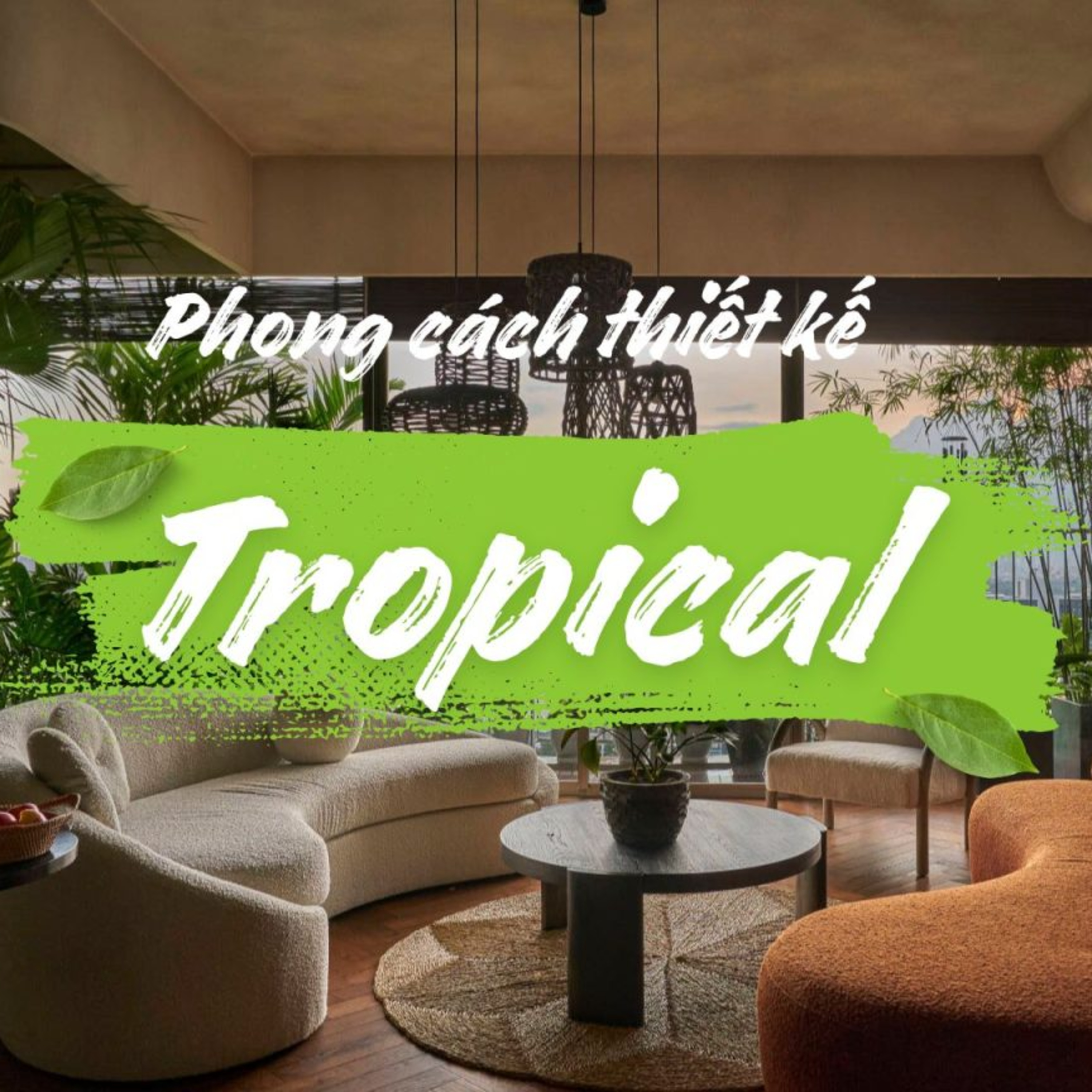 Phong cách thiết kế Tropical episode artwork