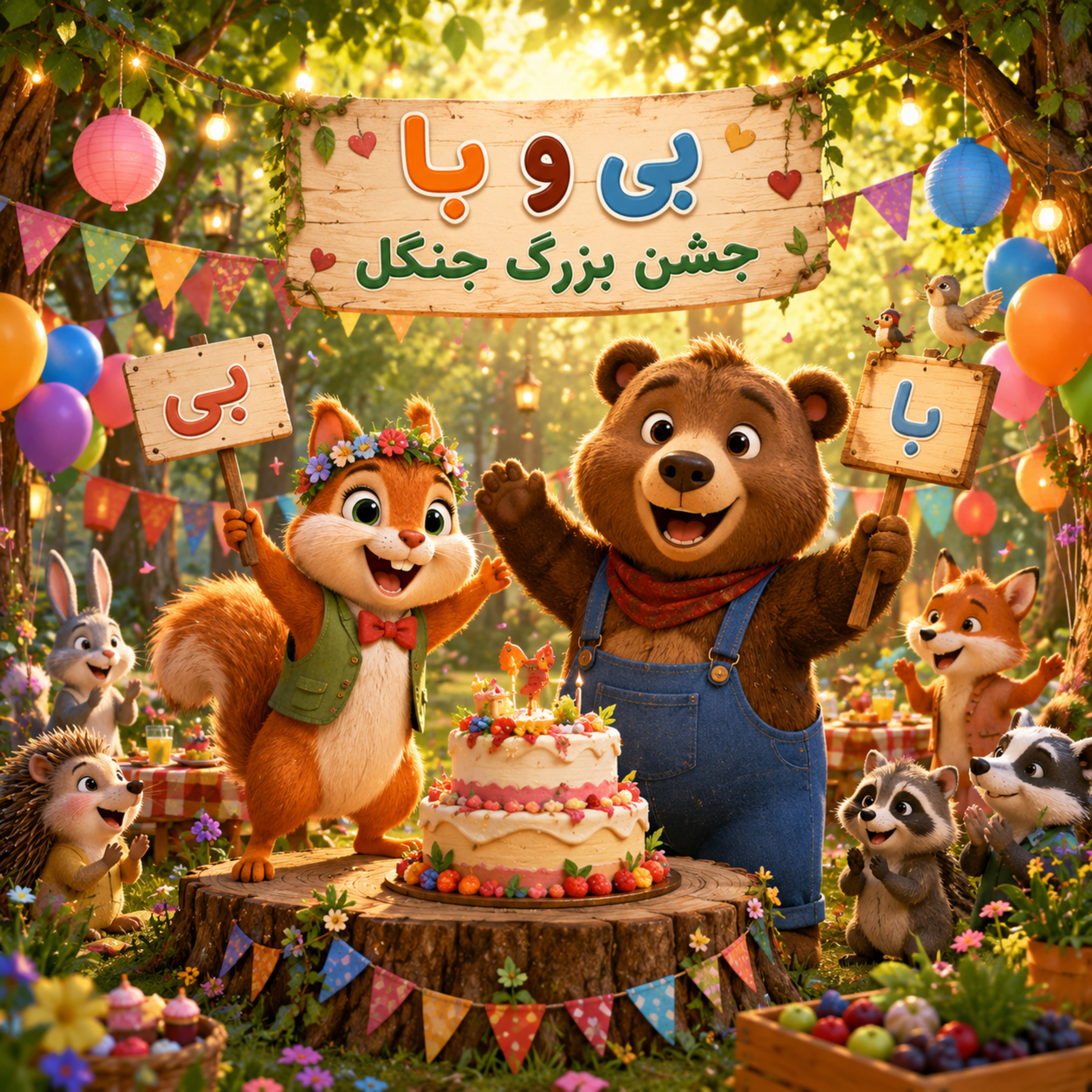 بی و با؛ جشن بزرگ جنگل و یک عالمه دردسر