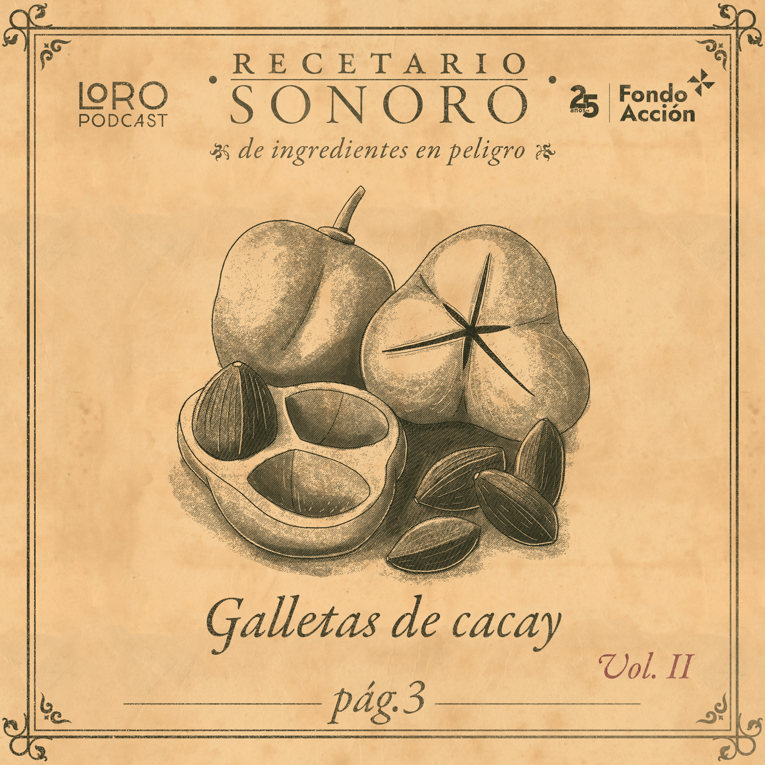 Recetario sonoro de ingredientes en peligro