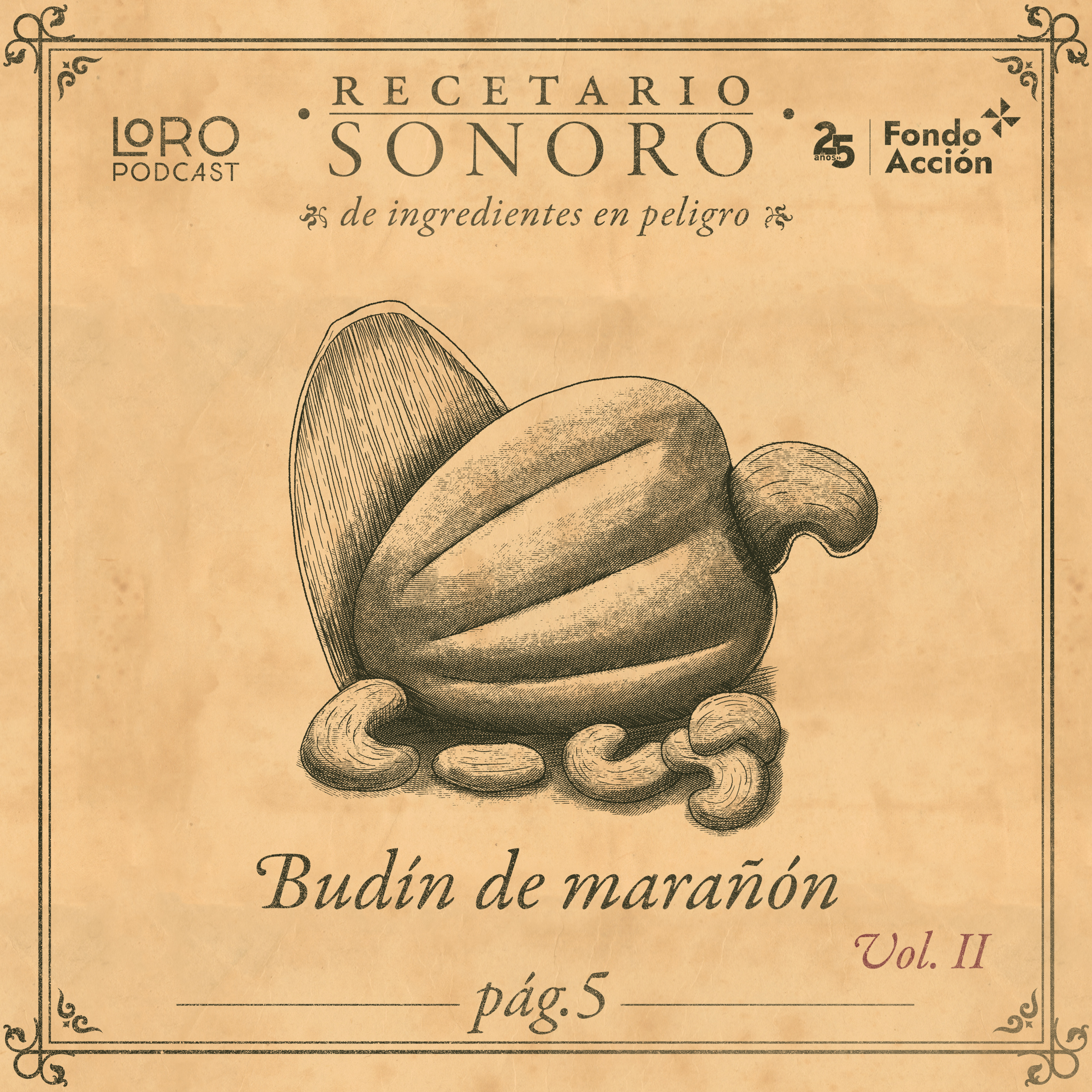 Recetario sonoro de ingredientes en peligro