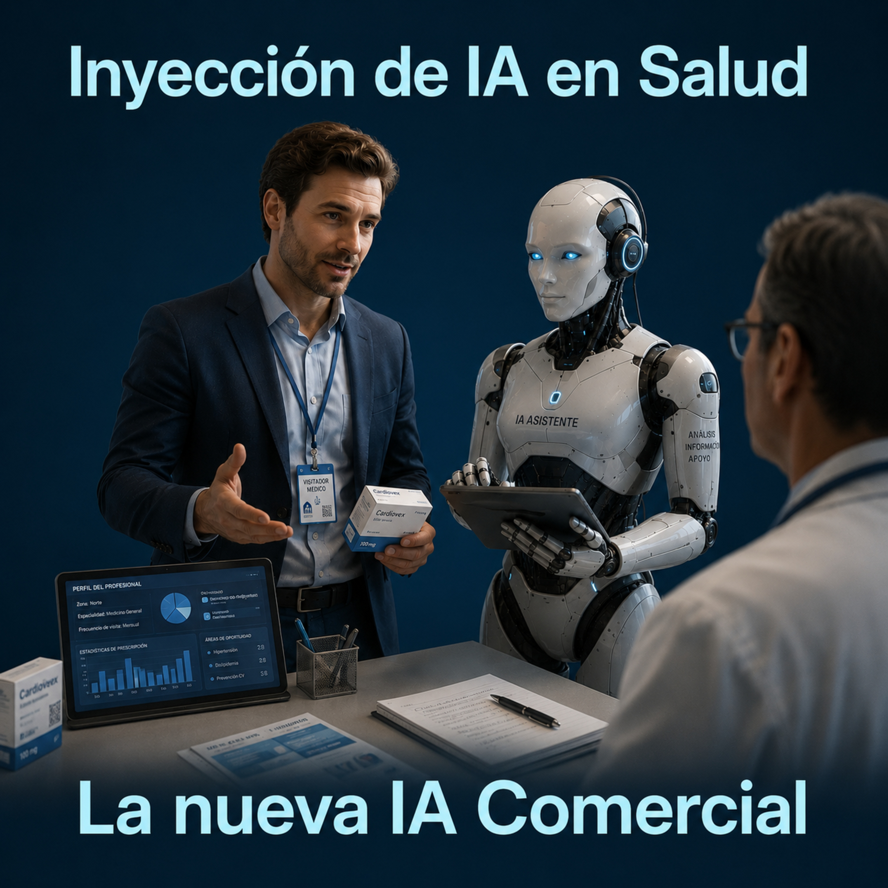 Portada de Inyección de IA en Salud