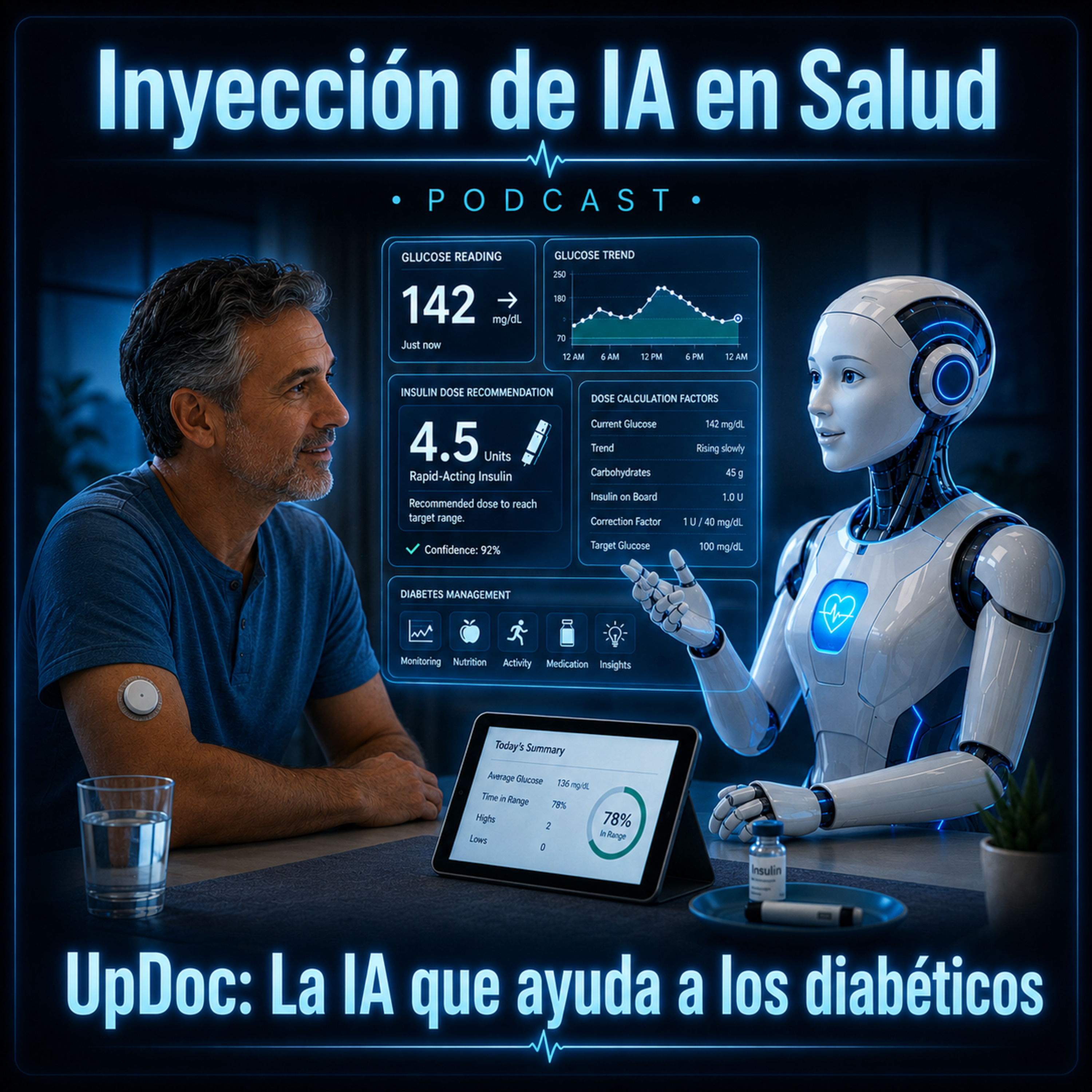 UpDoc: La IA que ayuda a los diabéticos episode artwork