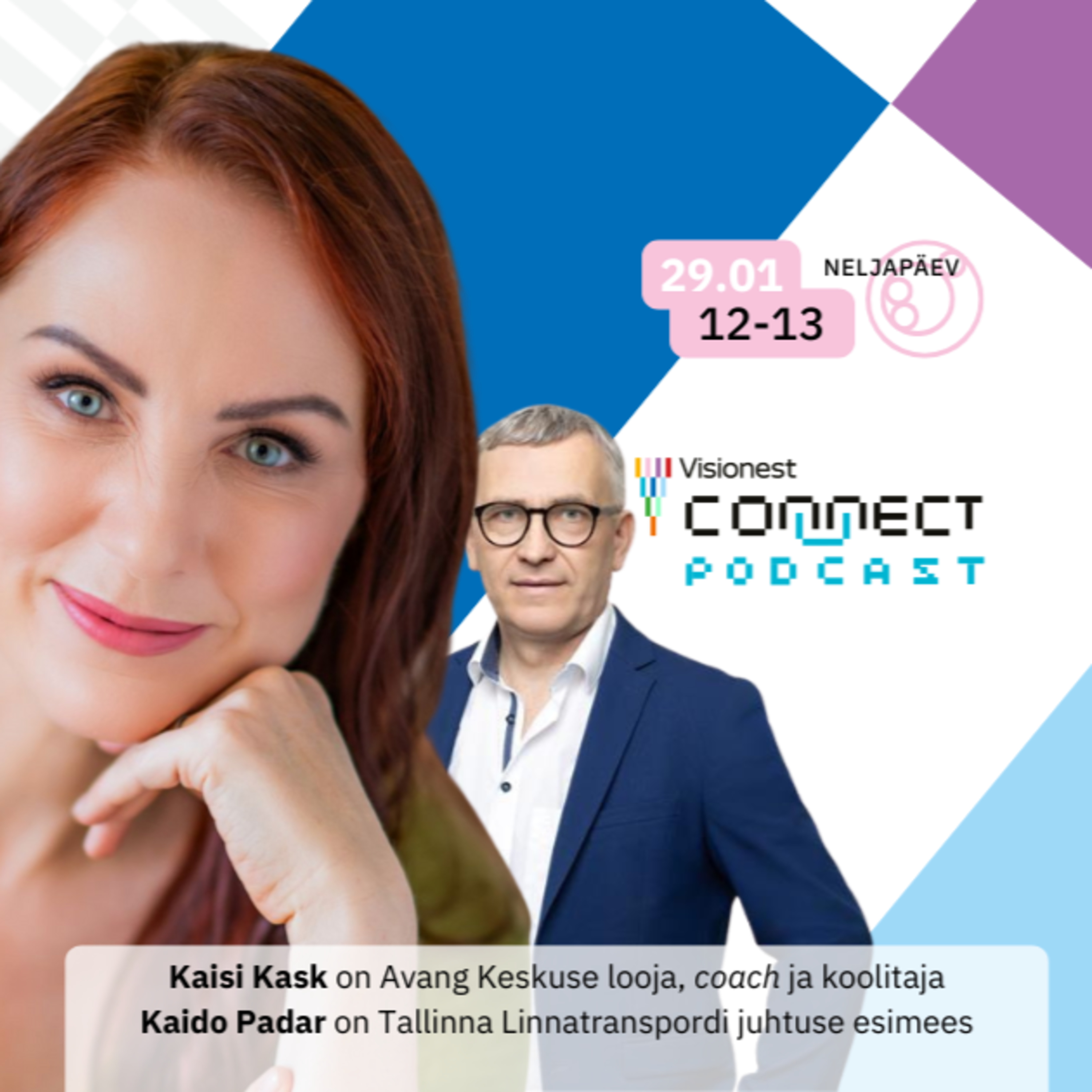 Kaisi Kask + Kaido Padar ⟩ 2026#4 ⟩ Visionest Connect podcast episode artwork