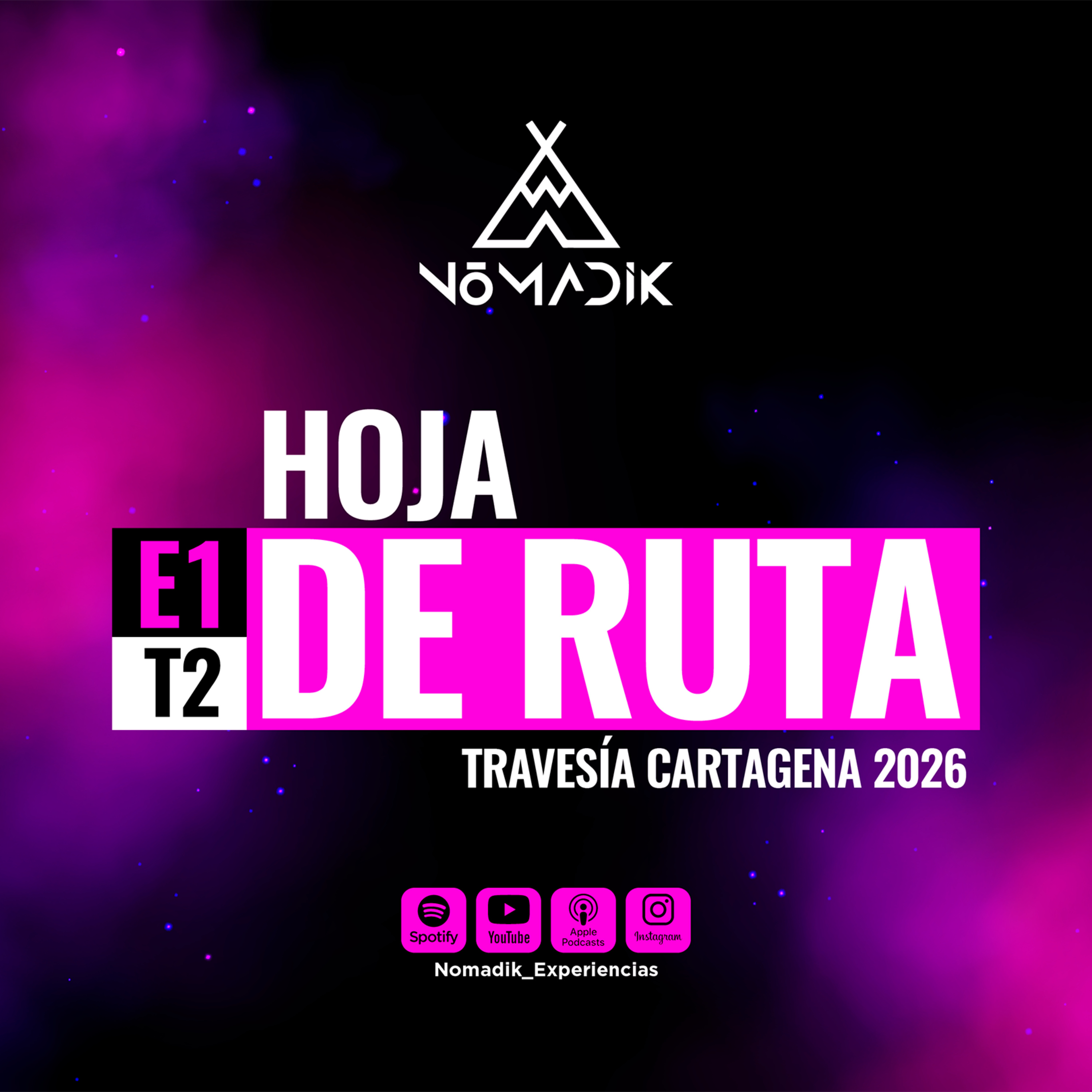 T2 E1 - Hoja de Ruta | Nomadik Podcast episode artwork