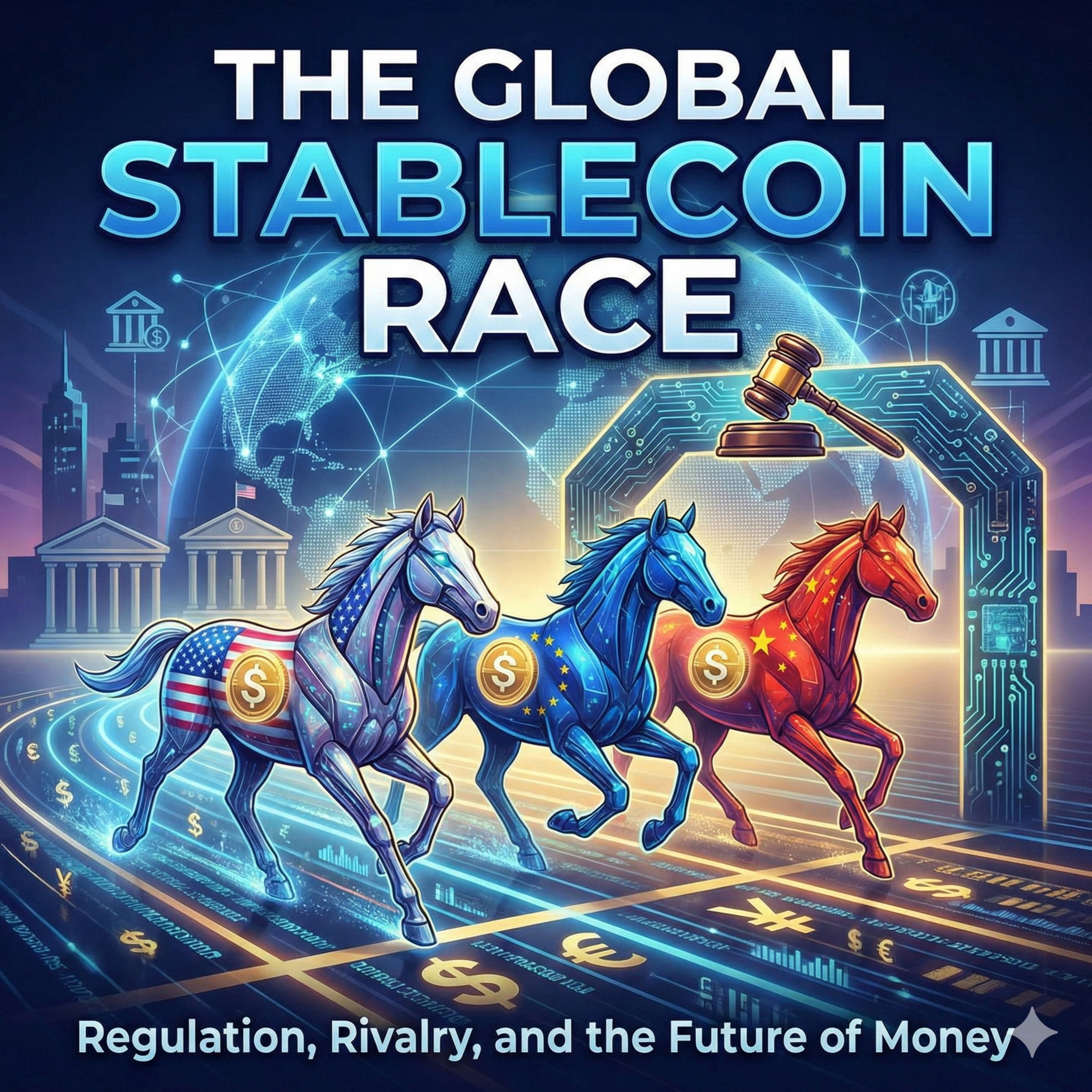 The Global Stablecoin Race: Regulation, Rivalry, and the Future of Money episode artwork