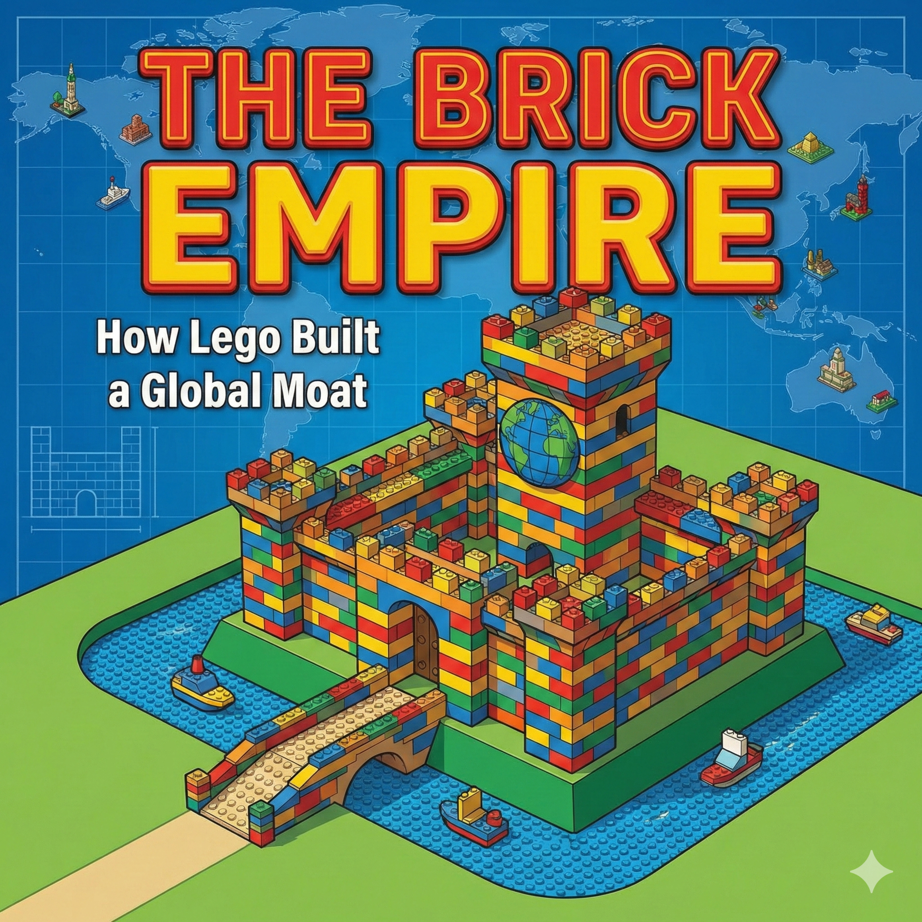 The Brick Empire: How Lego Built a Global Moat episode artwork