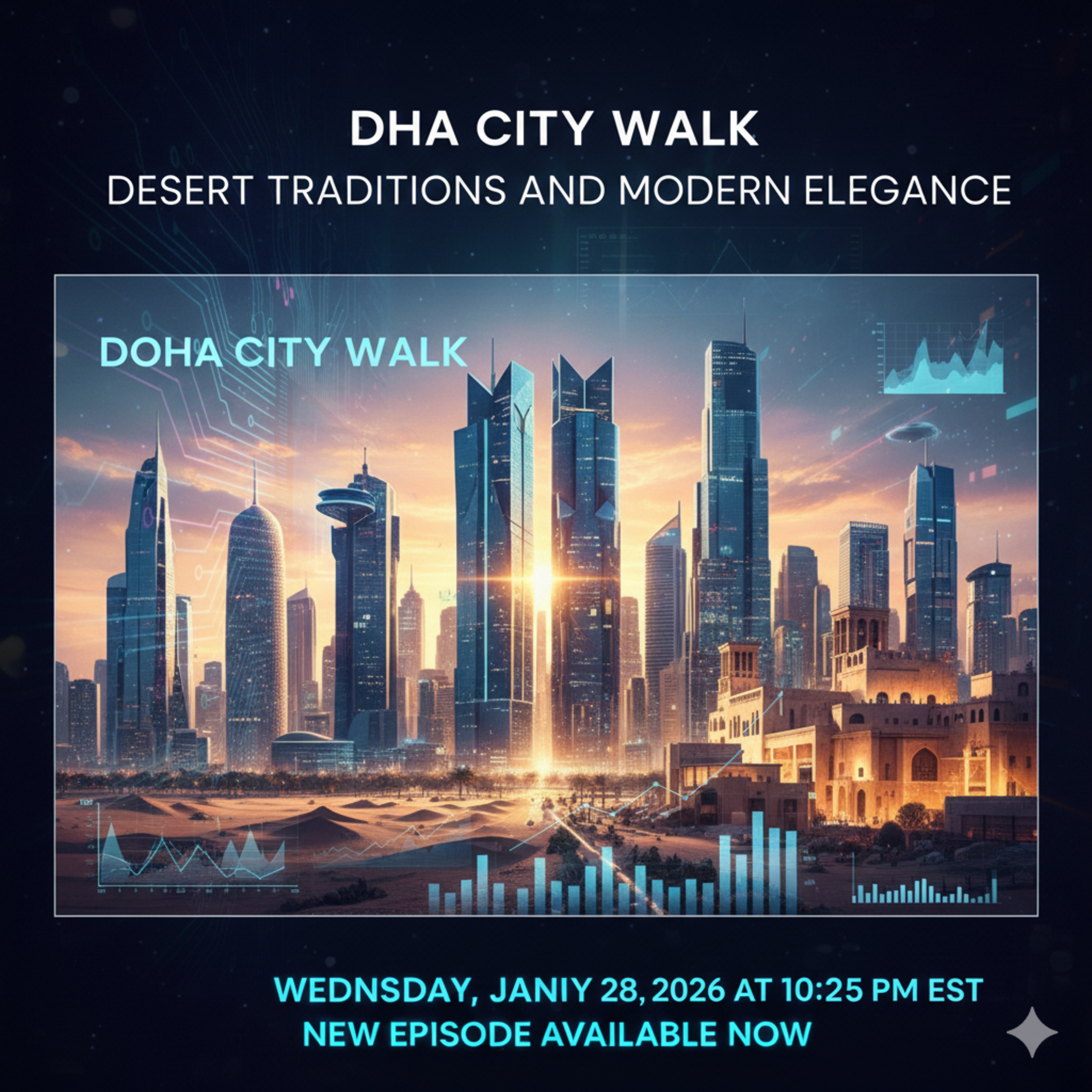 Doha City Walk: Desert Traditions and Modern Elegance episode artwork