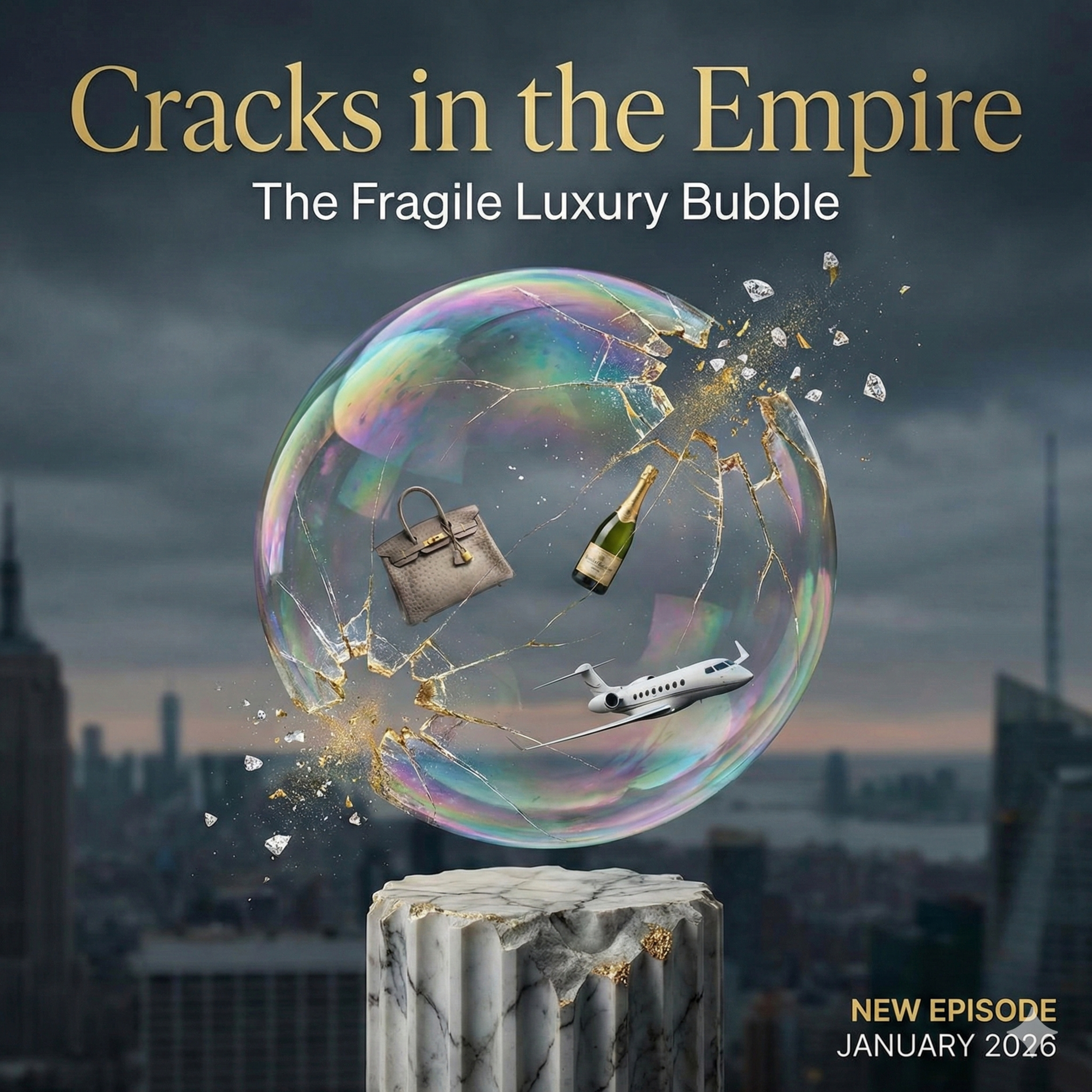 Cracks in the Empire: The Fragile Luxury Bubble episode artwork