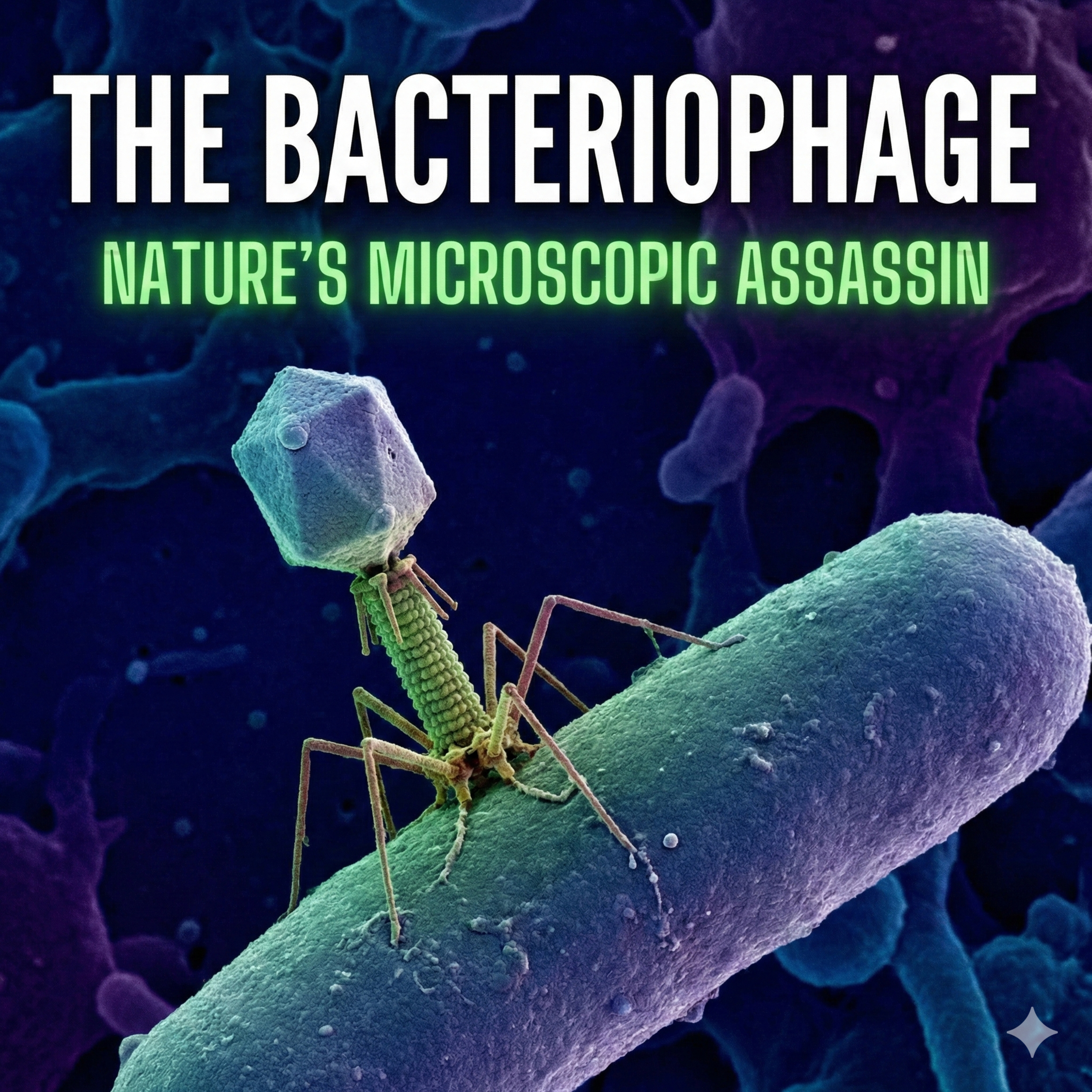 The Bacteriophage: Nature’s Microscopic Assassin episode artwork