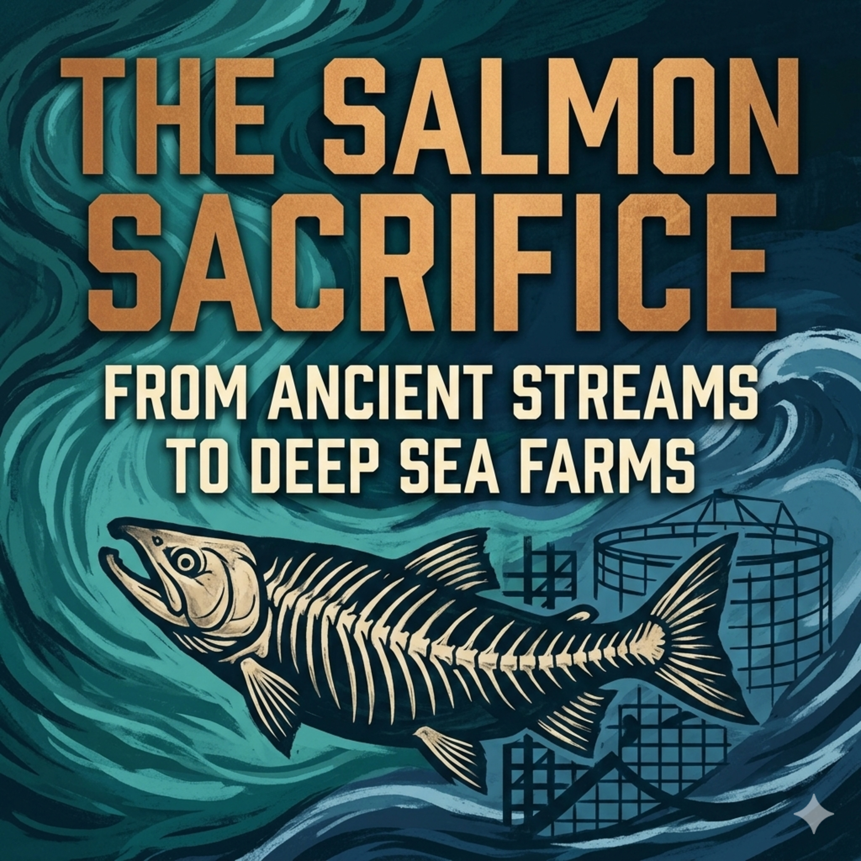 The Salmon Sacrifice: From Ancient Streams to Deep Sea Farms episode artwork