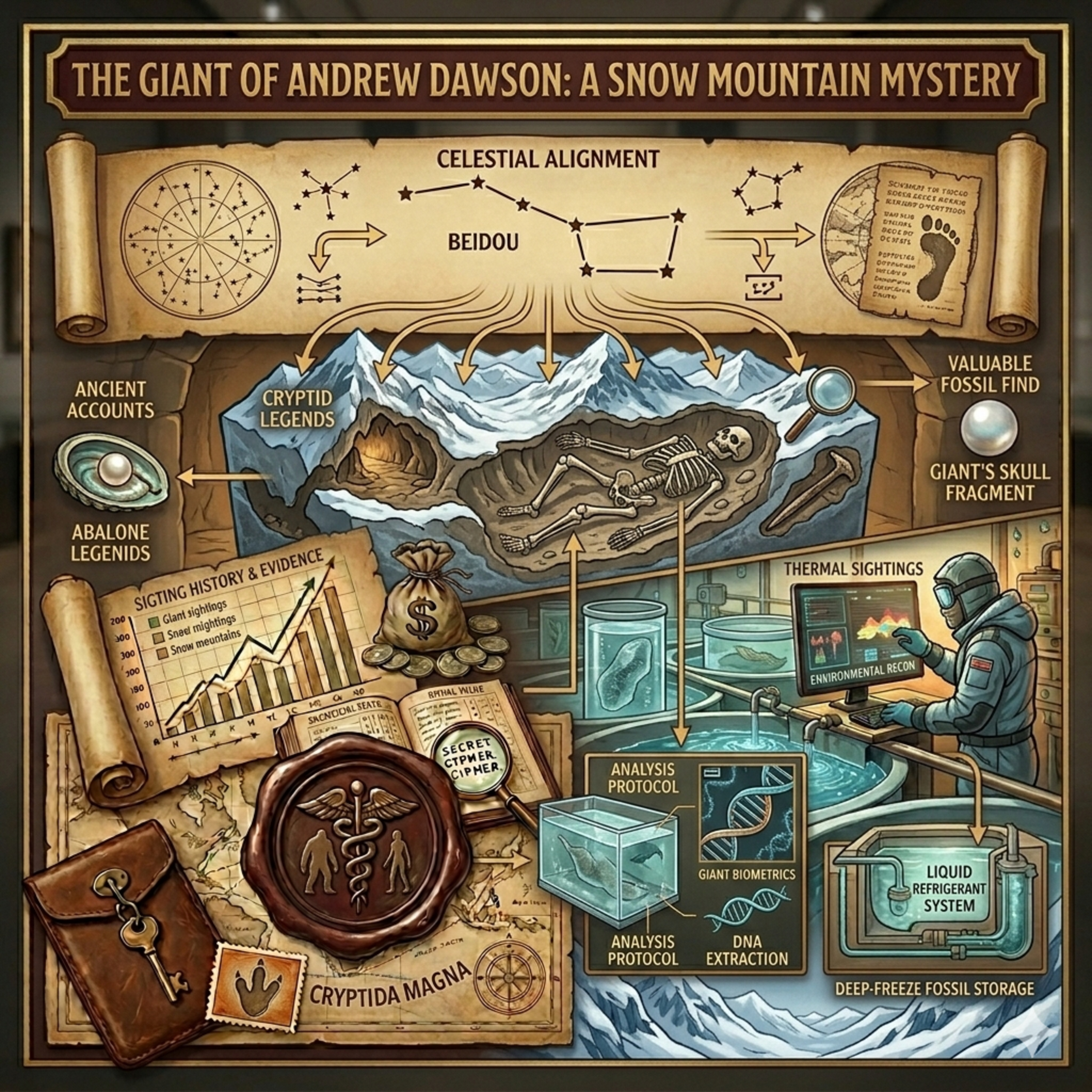 The Giant of Andrew Dawson: A Snow Mountain Mystery episode artwork