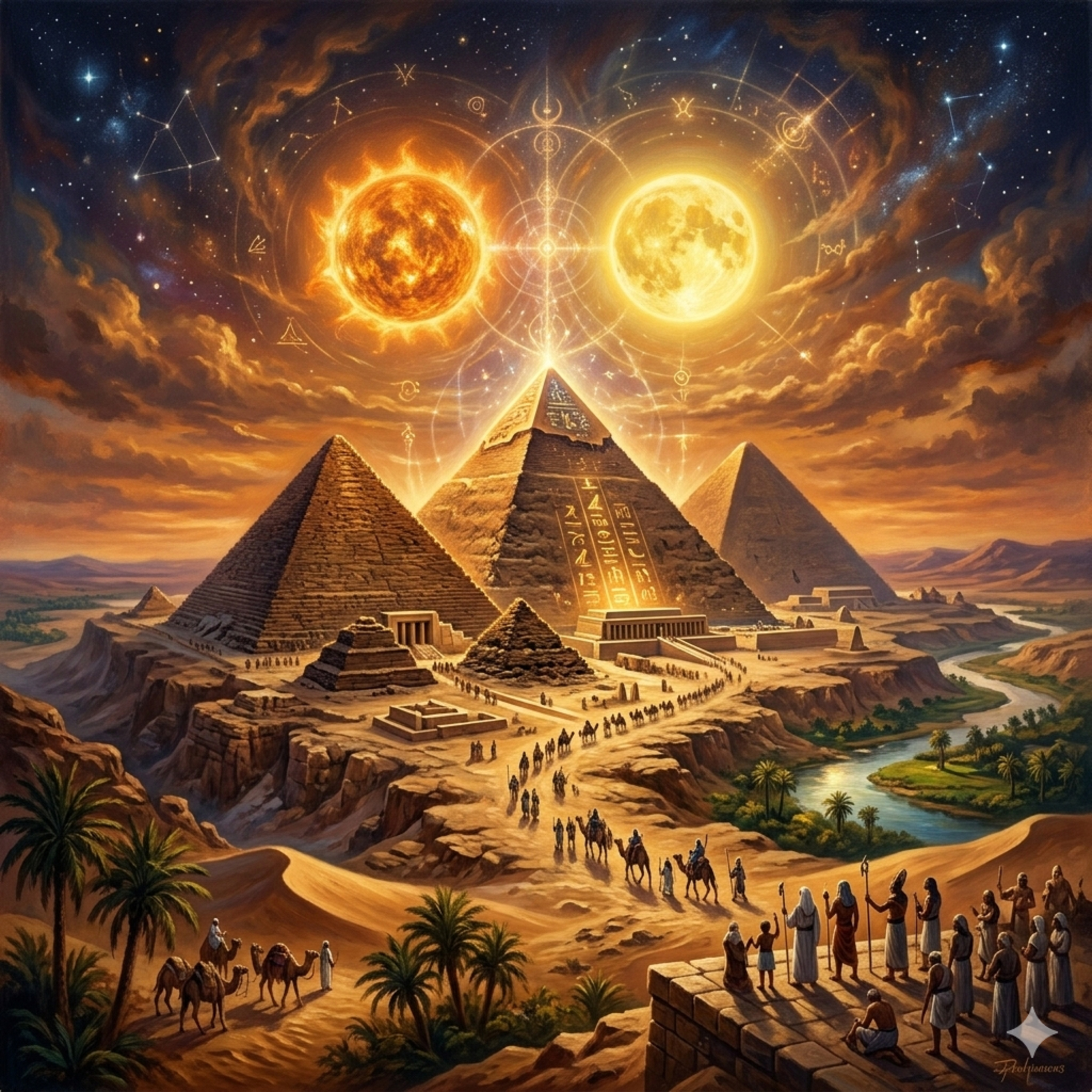 The Secret of the Two Suns and the Ancient Pyramids episode artwork
