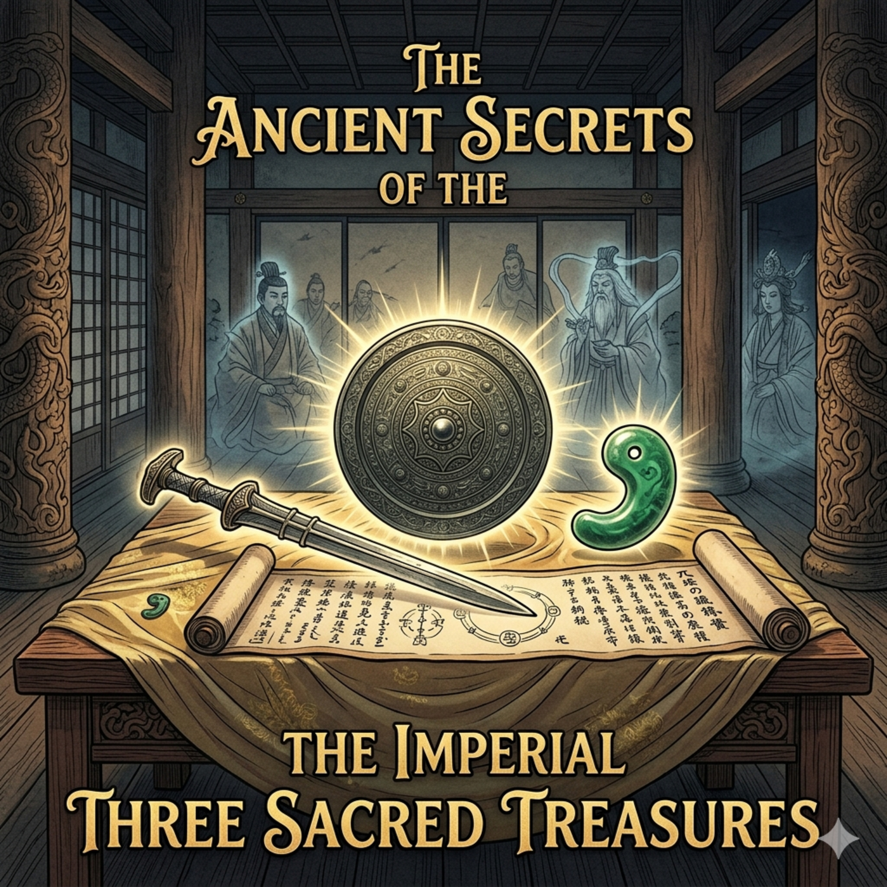 The Ancient Secrets of the Imperial Three Sacred Treasures episode artwork