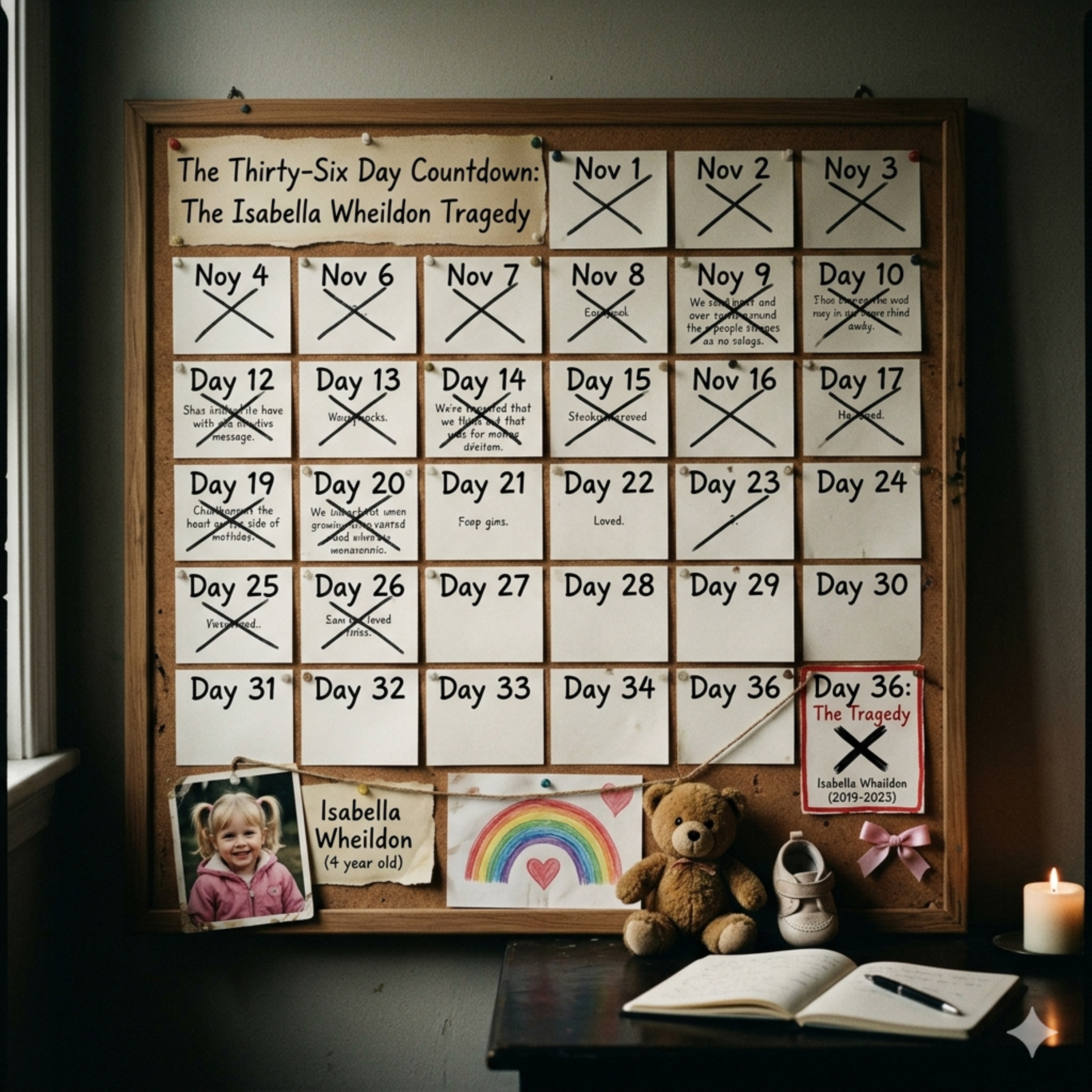 The Thirty-Six Day Countdown: The Isabella Wheildon Tragedy episode artwork