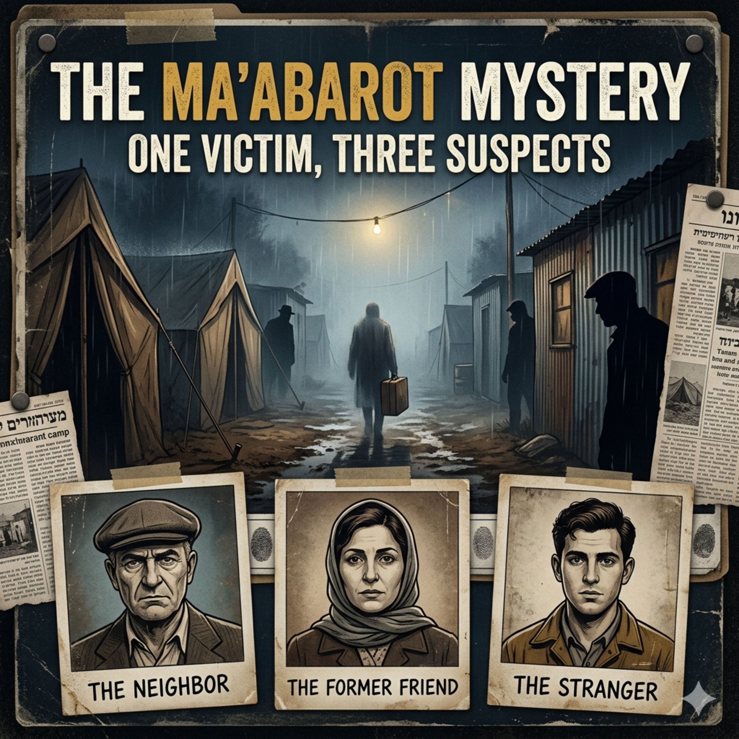 The Ma'abarot Mystery: One Victim Three Suspects episode artwork