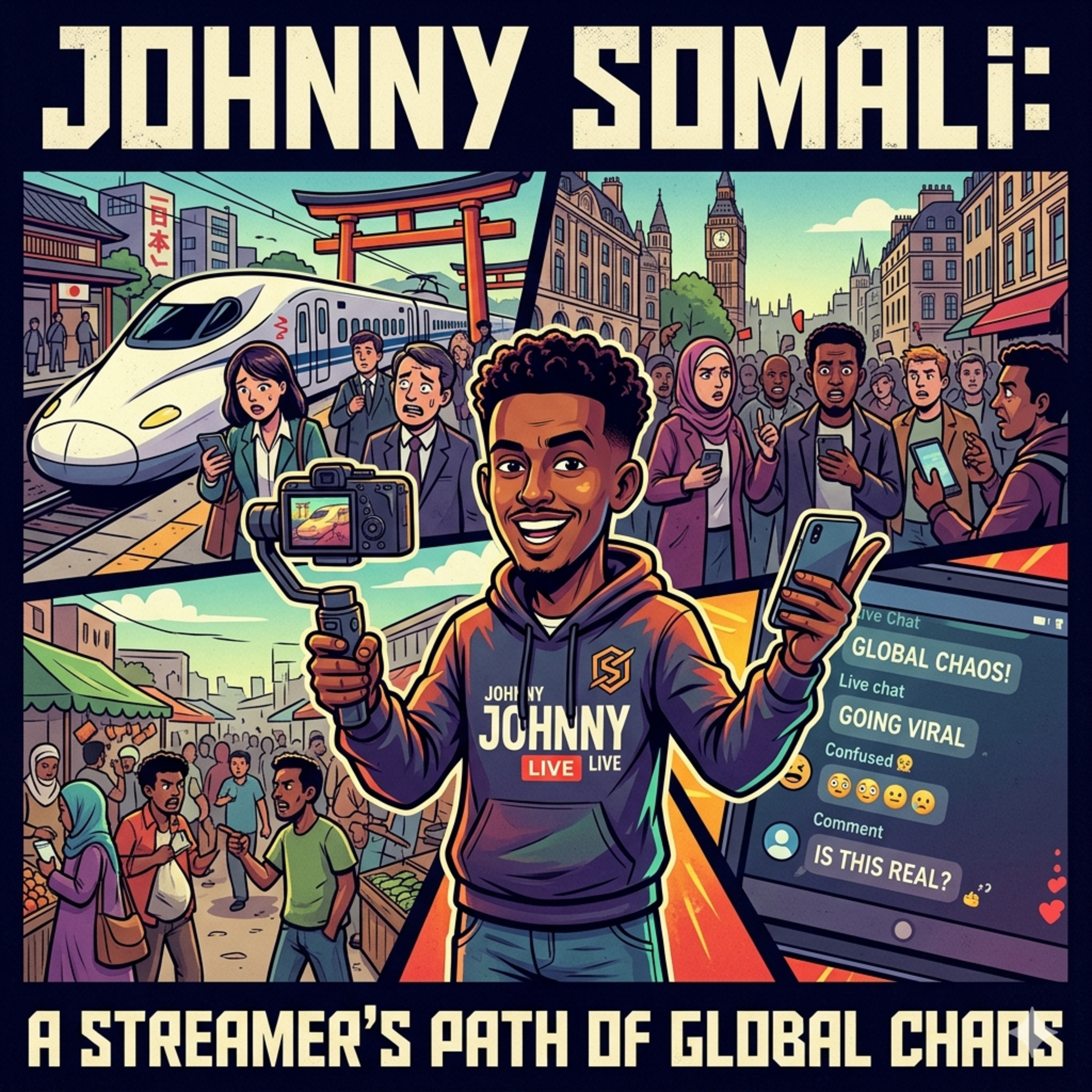 Johnny Somali: A Streamer's Path of Global Chaos episode artwork