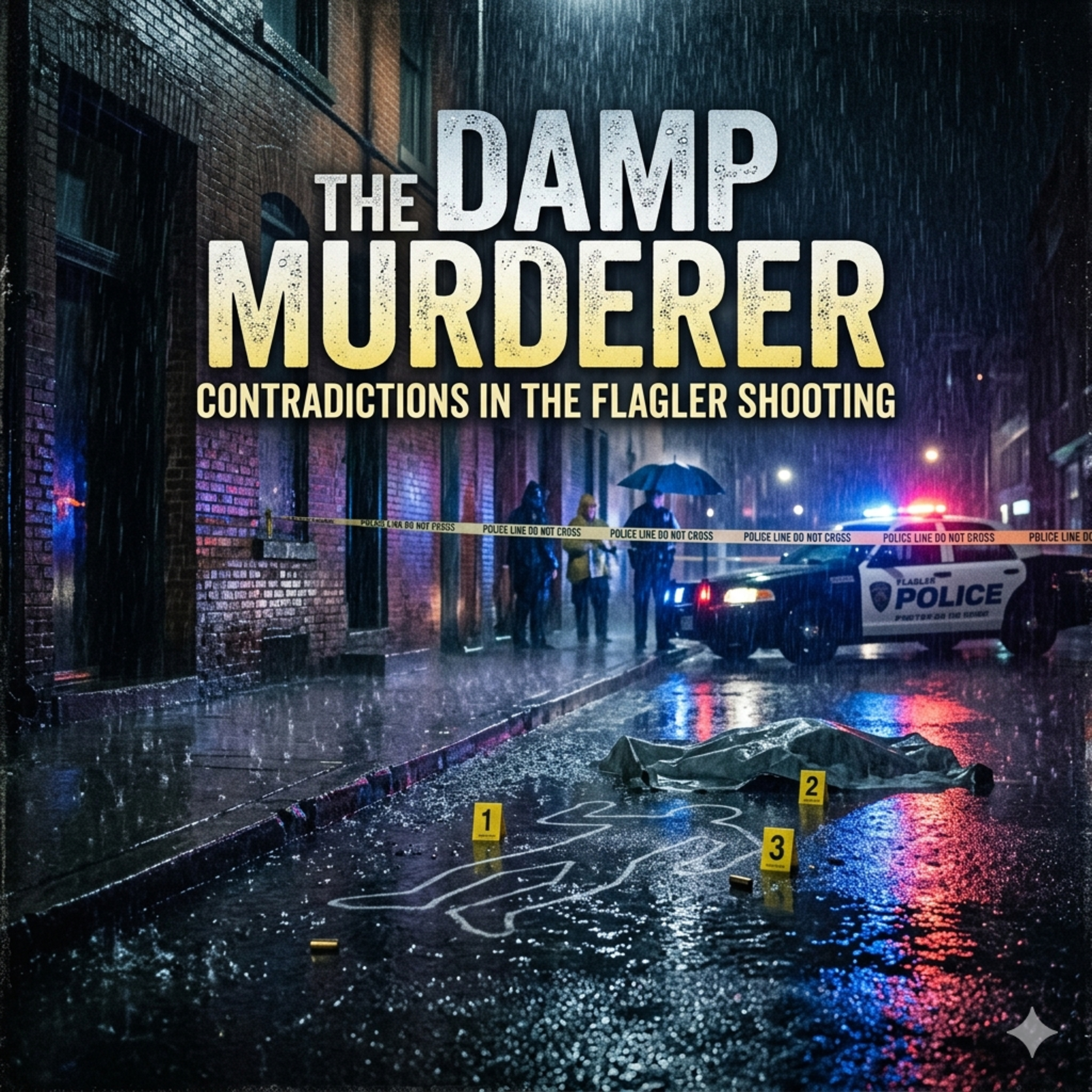 The Damp Murderer: Contradictions in the Flagler Shooting episode artwork