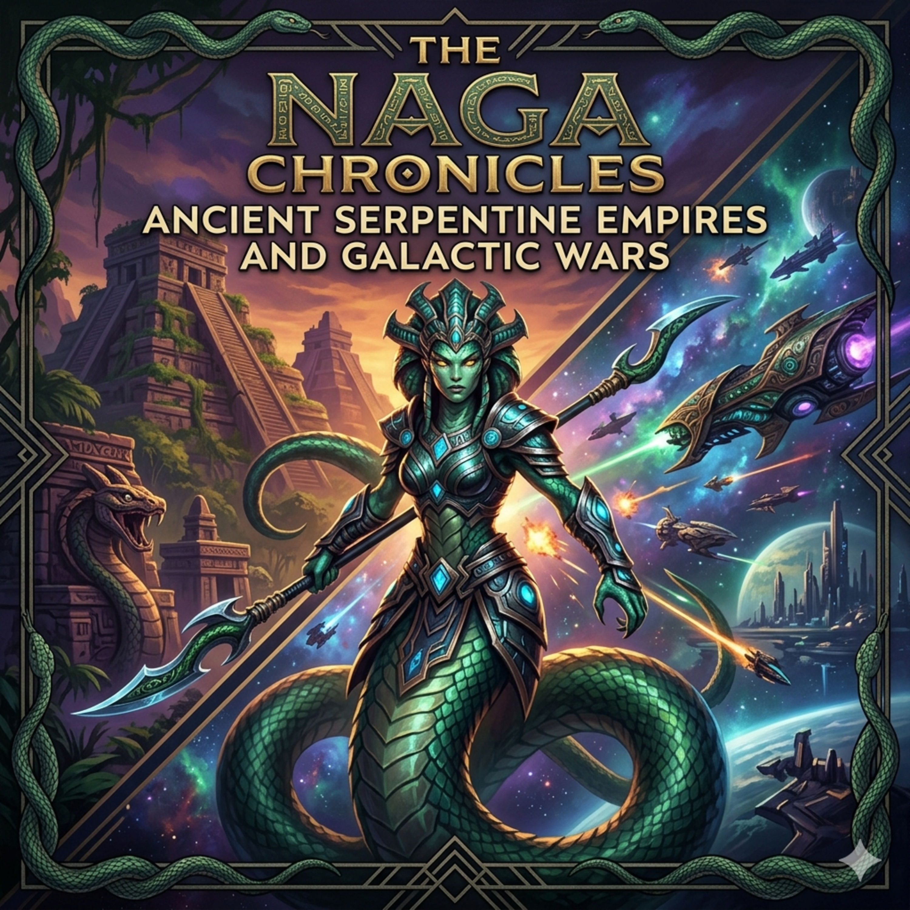 The Naga Chronicles: Ancient Serpentine Empires and Galactic Wars episode artwork
