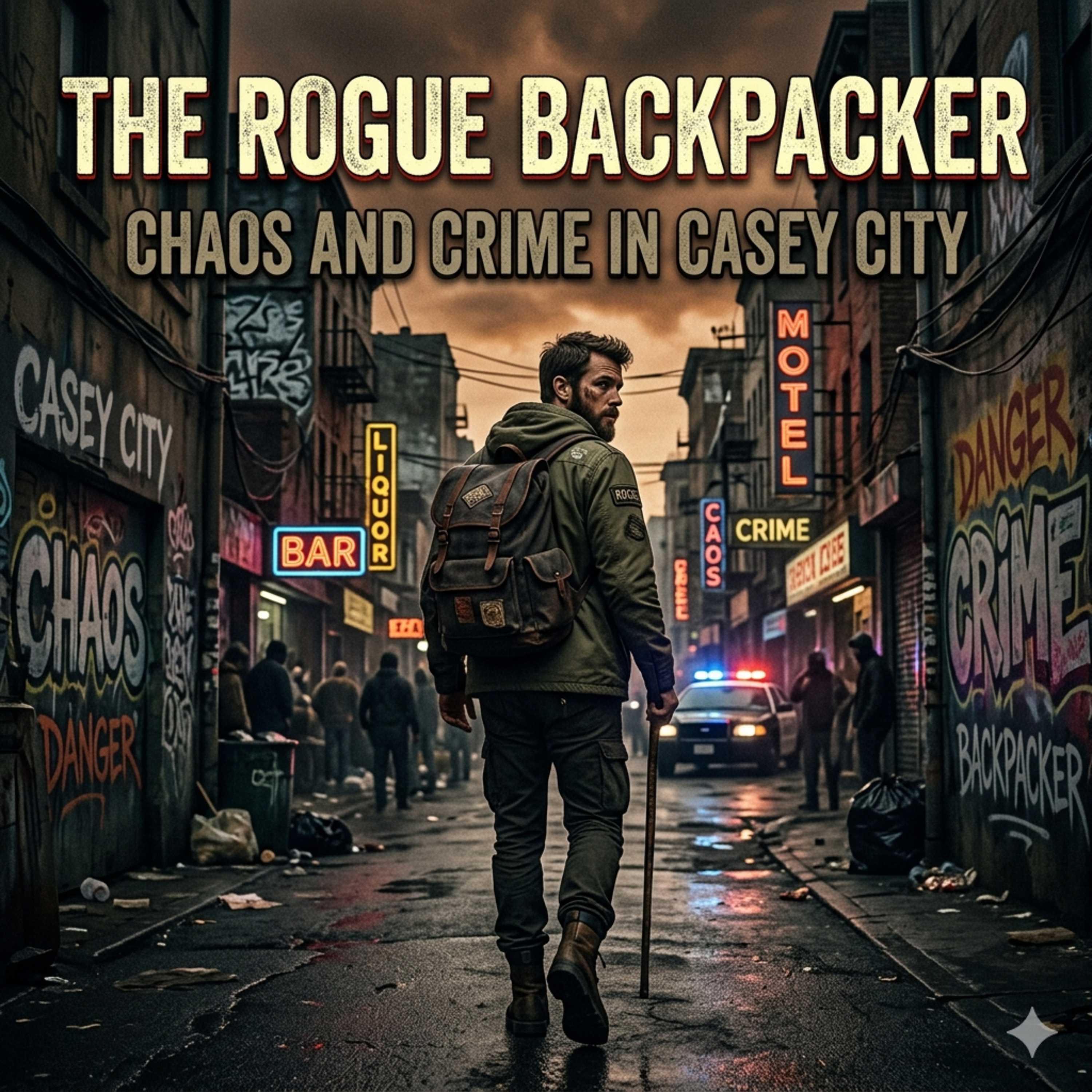 The Rogue Backpacker: Chaos and Crime in Casey City episode artwork