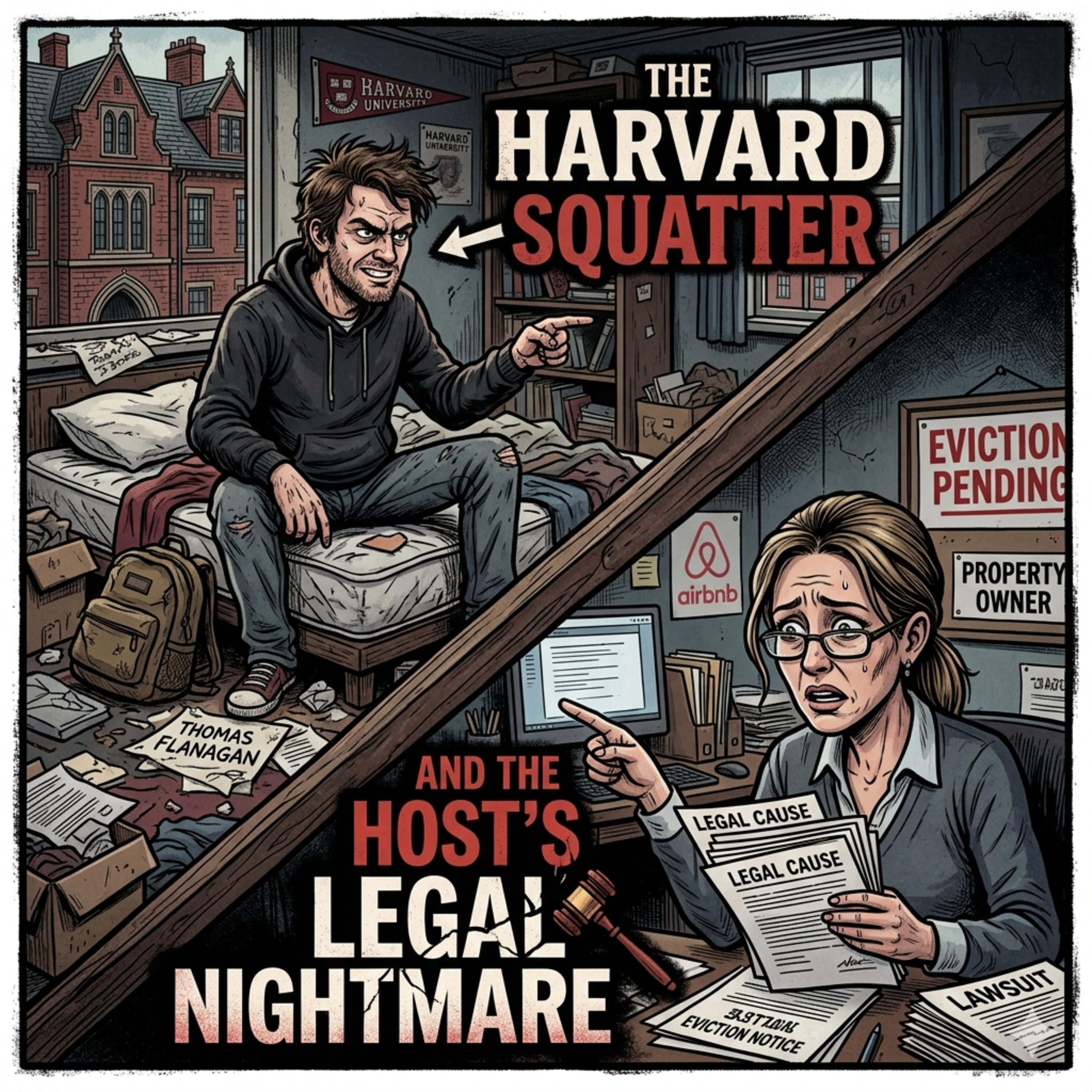 The Harvard Squatter and the Host’s Legal Nightmare episode artwork