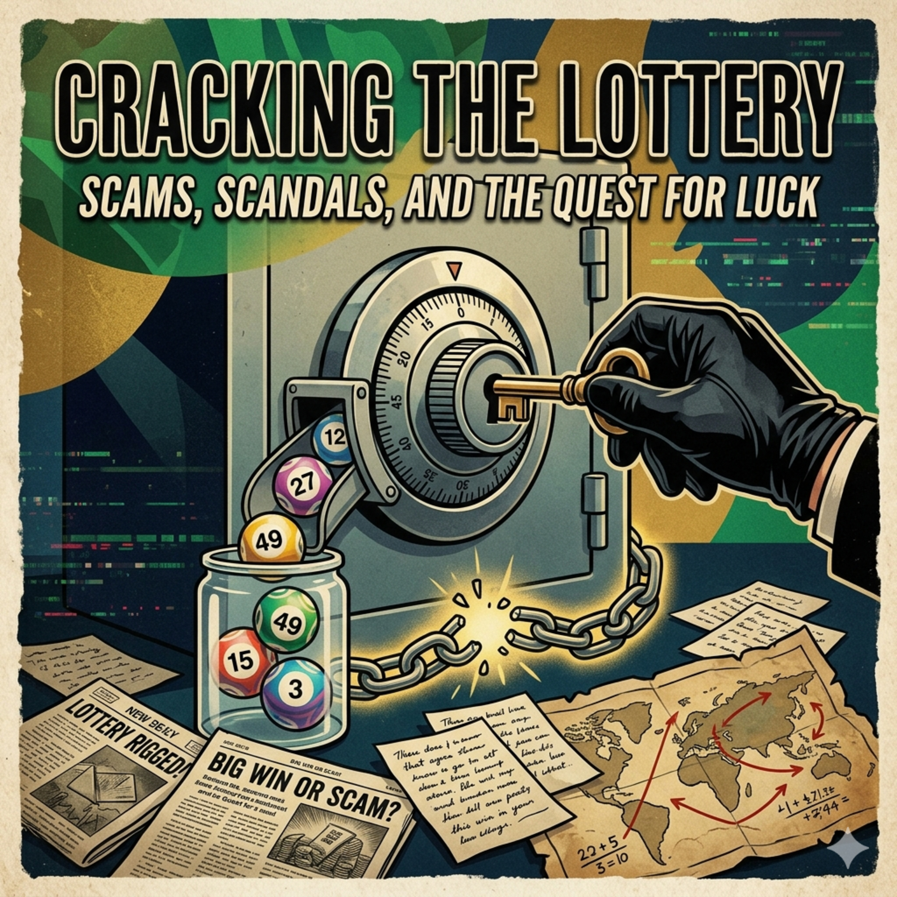 Cracking the Lottery: Scams, Scandals, and the Quest for Luck episode artwork