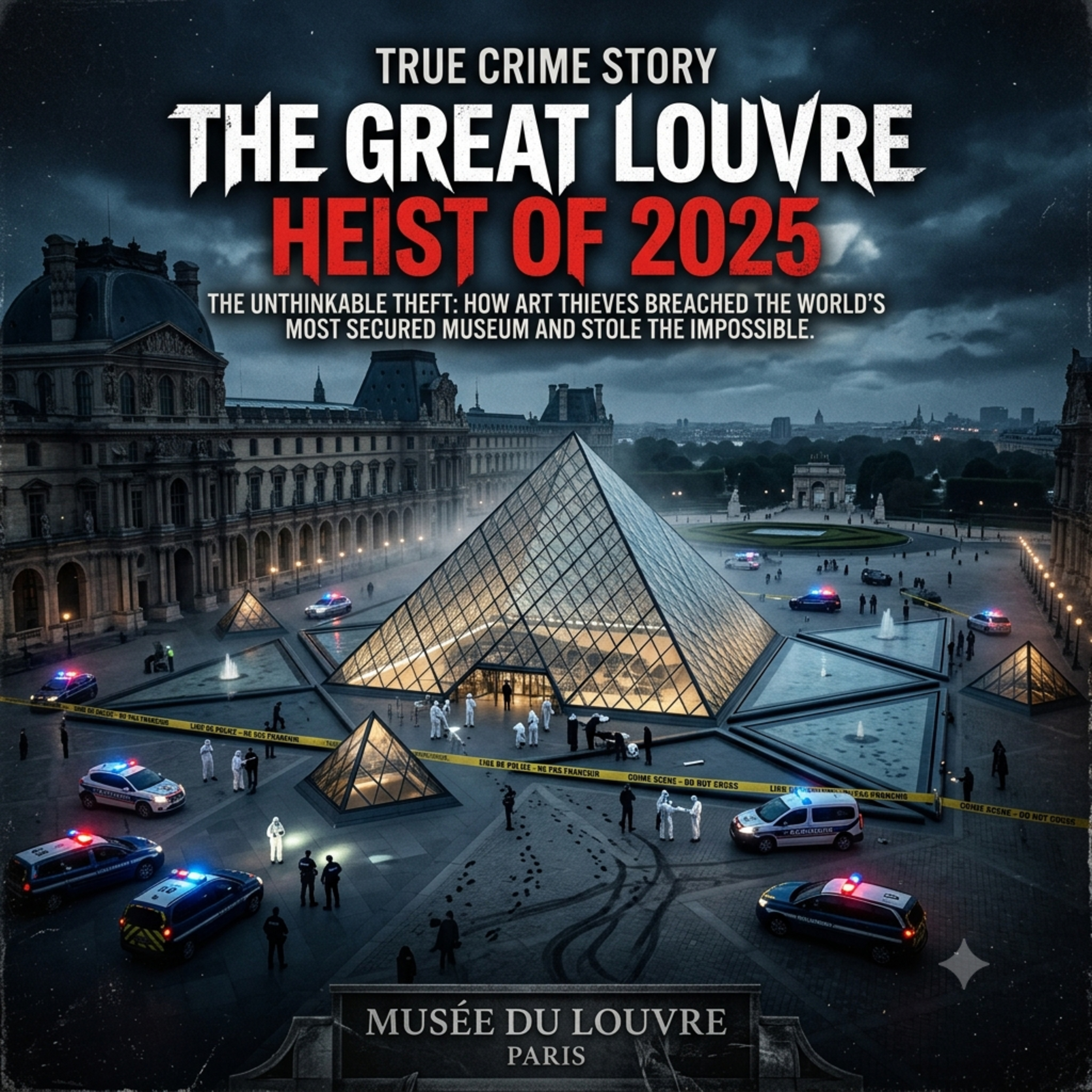 True Crime Story: The Great Louvre Heist of 2025 episode artwork