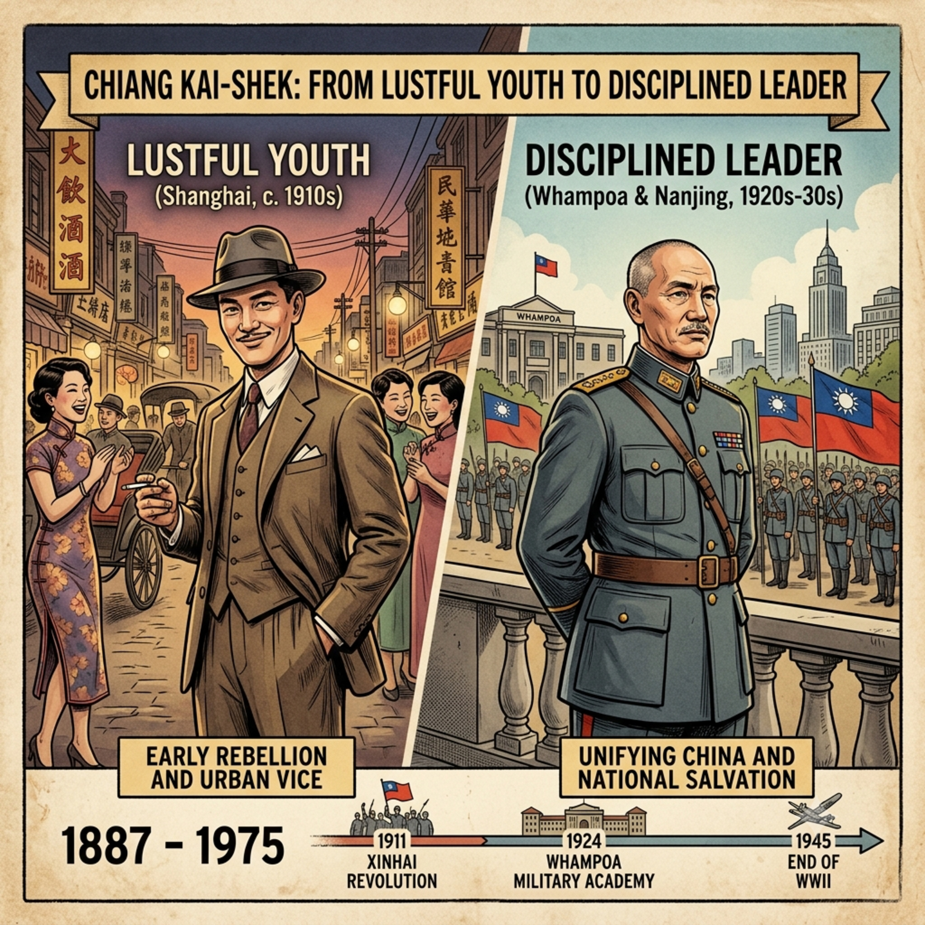 Chiang Kai-shek: From Lustful Youth to Disciplined Leader episode artwork