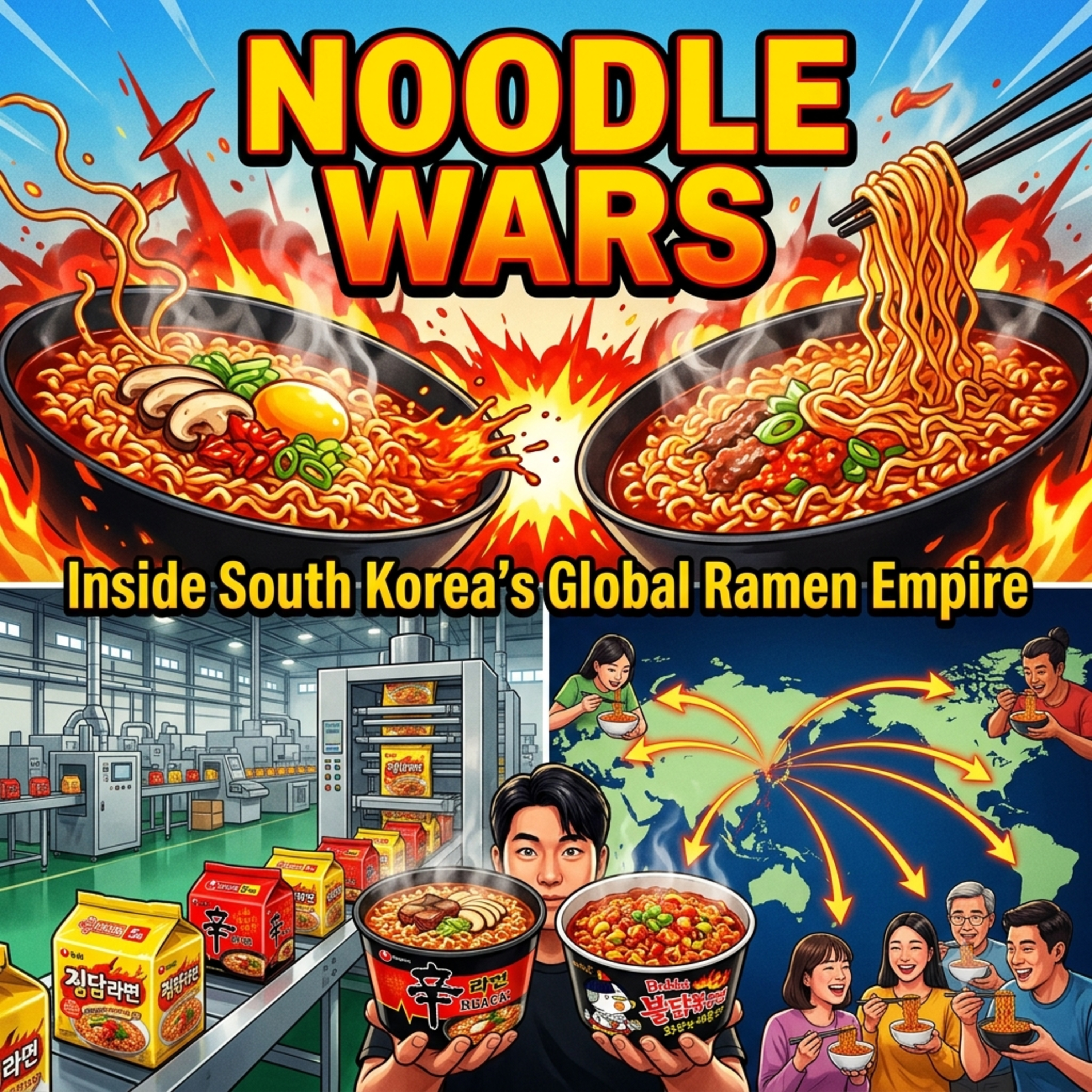 Noodle Wars: Inside South Korea's Global Ramen Empire episode artwork
