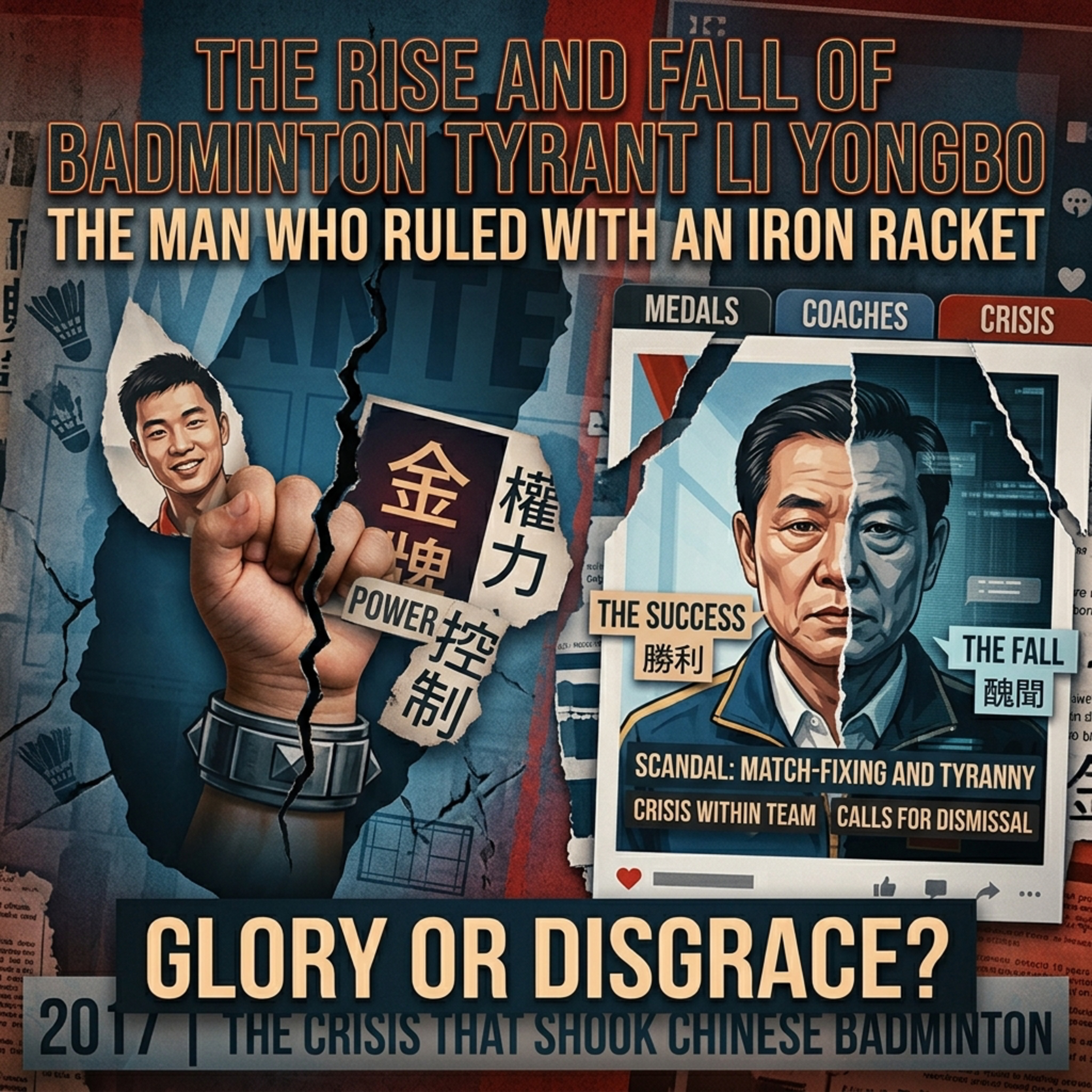 The Rise and Fall of Badminton Tyrant Li Yongbo