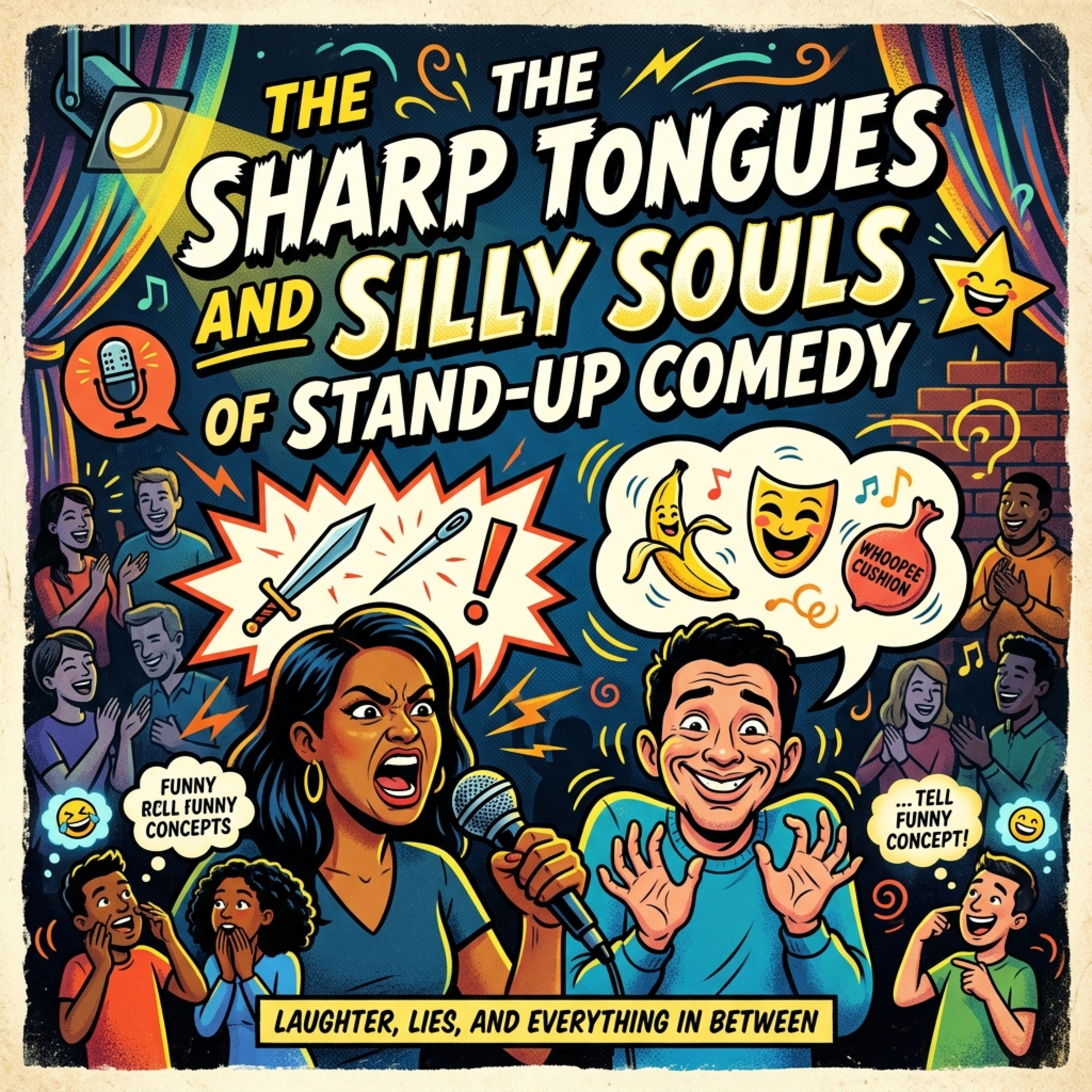 The Sharp Tongues and Silly Souls of Stand-Up Comedy