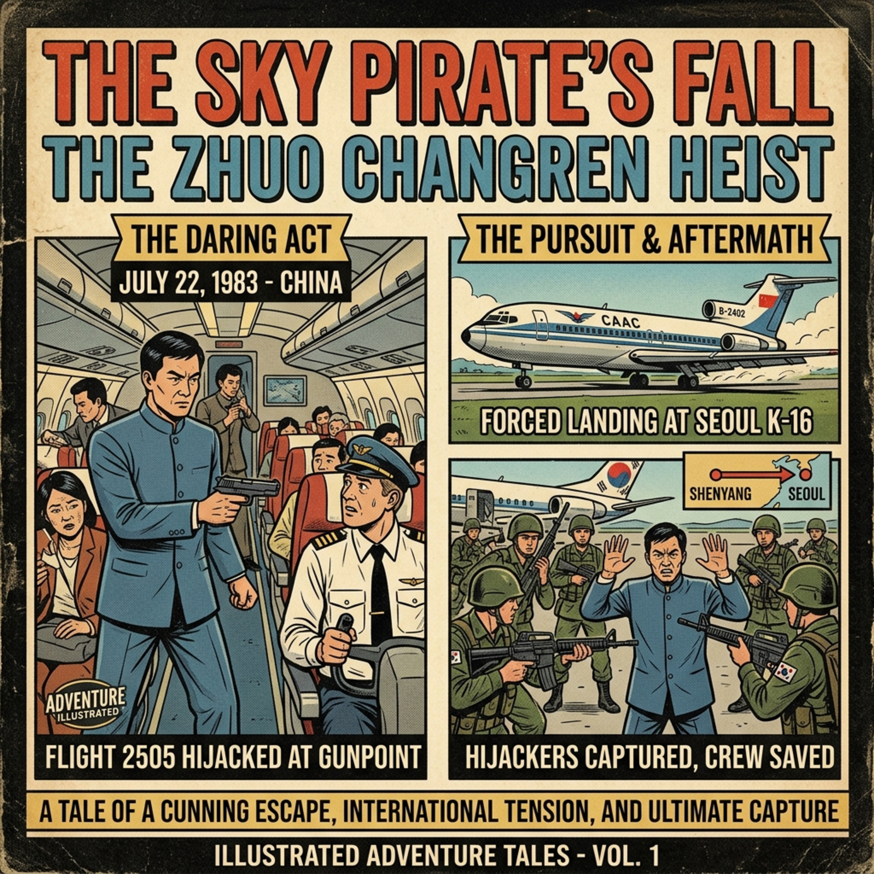 The Sky Pirate’s Fall: The Zhuo Changren Heist