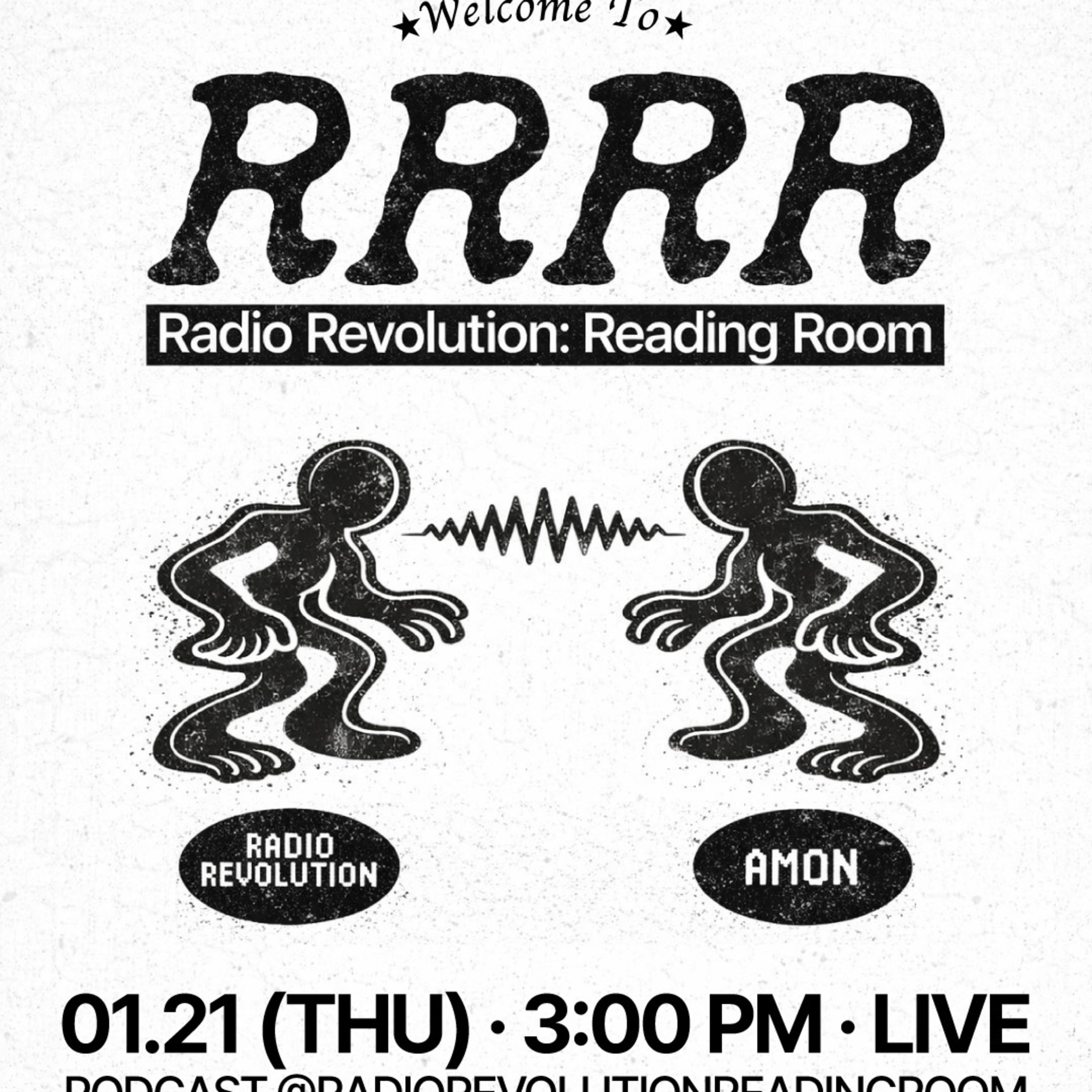 radio revolution reading room ep.01 episode artwork