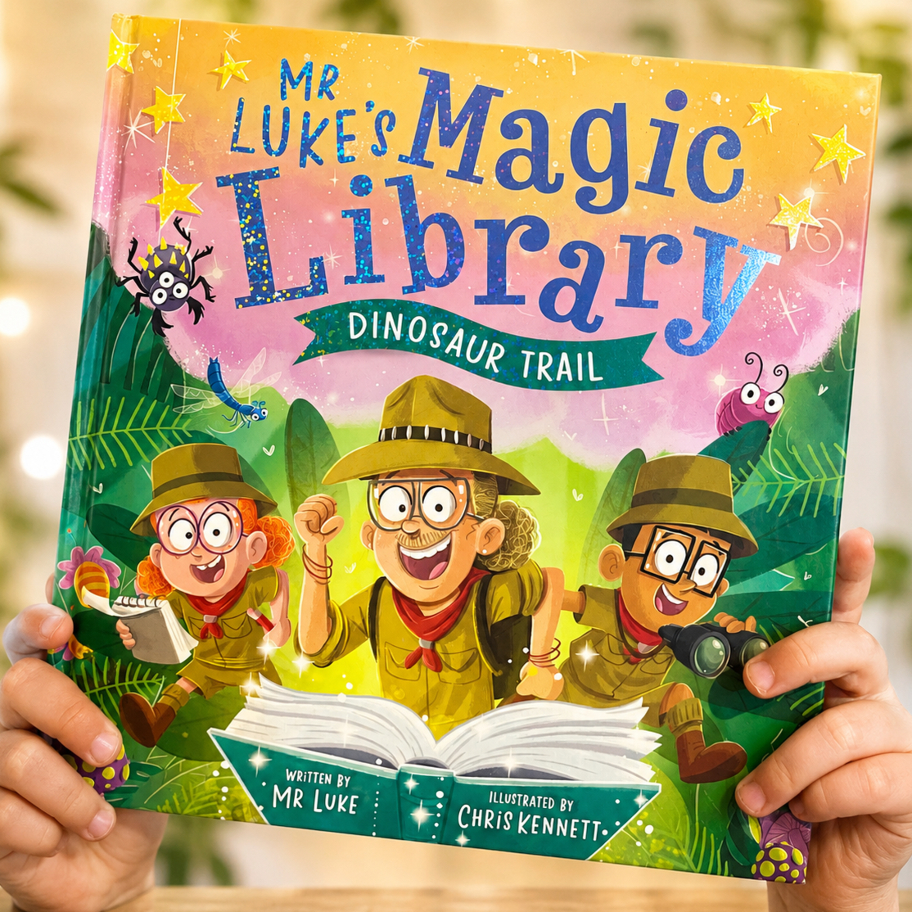 EP 11 | Mr Luke’s Magic Library - Dinosaur Trail episode artwork
