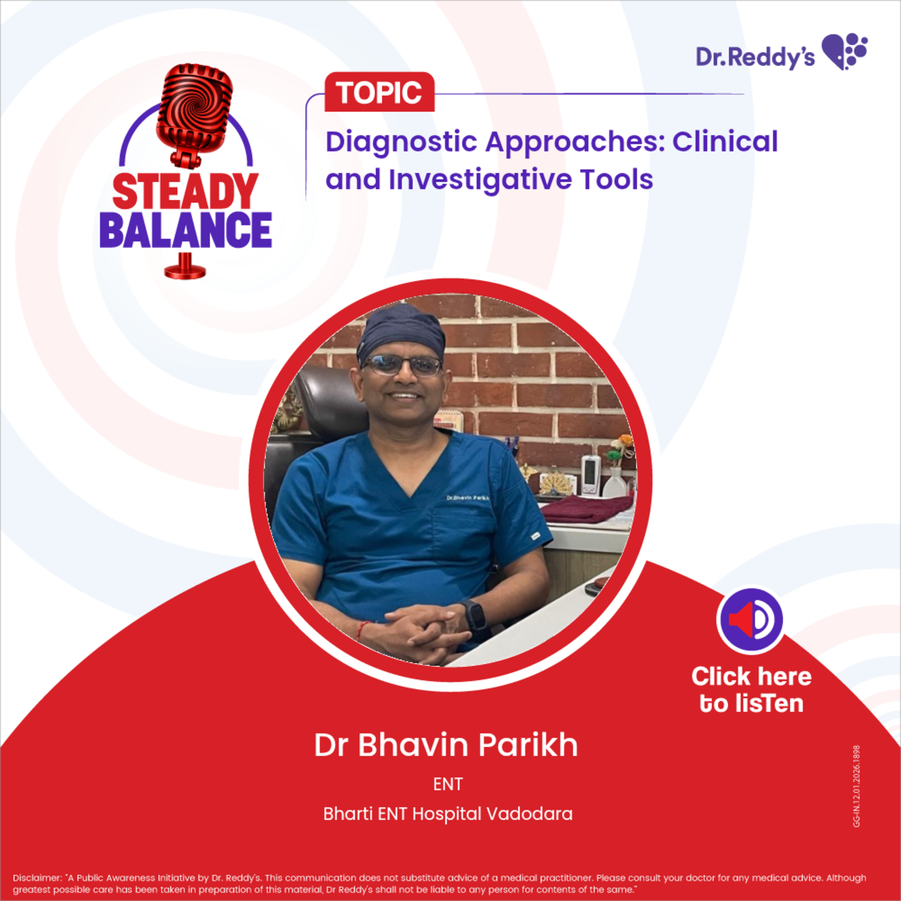 Diagnostic Approaches: Clinical and Investigative Tools || Dr. Bhavin Parikh episode artwork