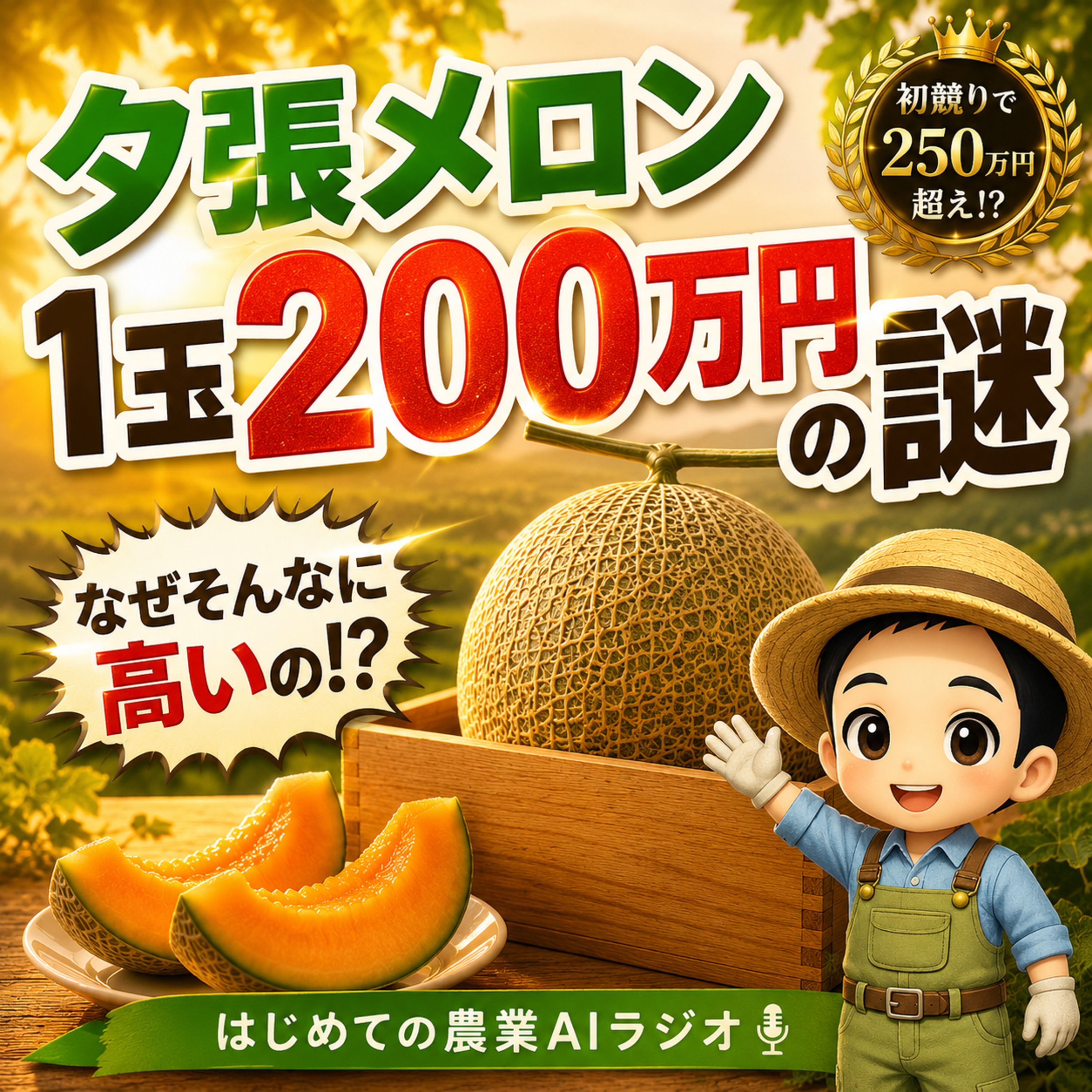 夕張メロン1玉200万円級の謎 episode artwork
