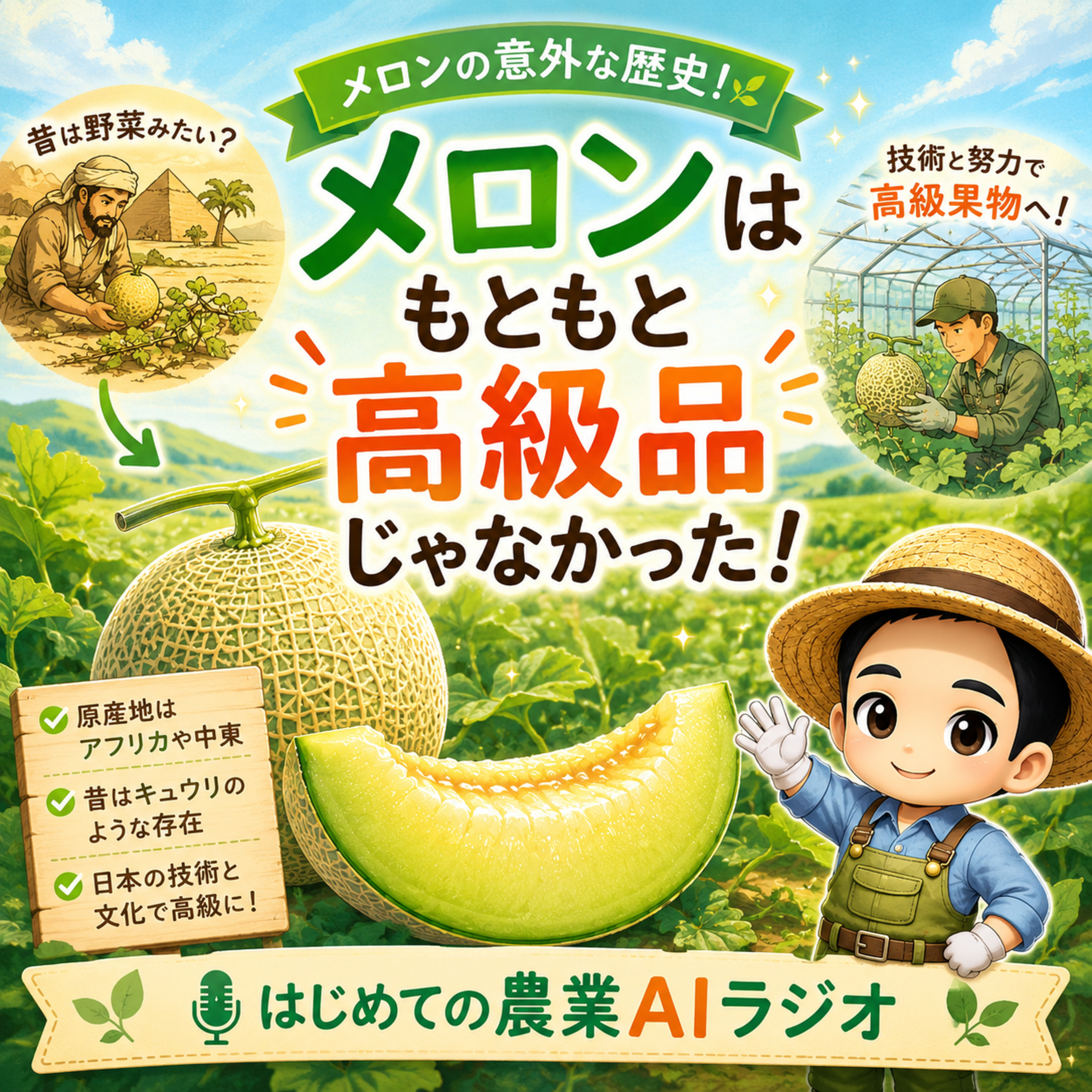 メロンはもともと高級品じゃなかった episode artwork