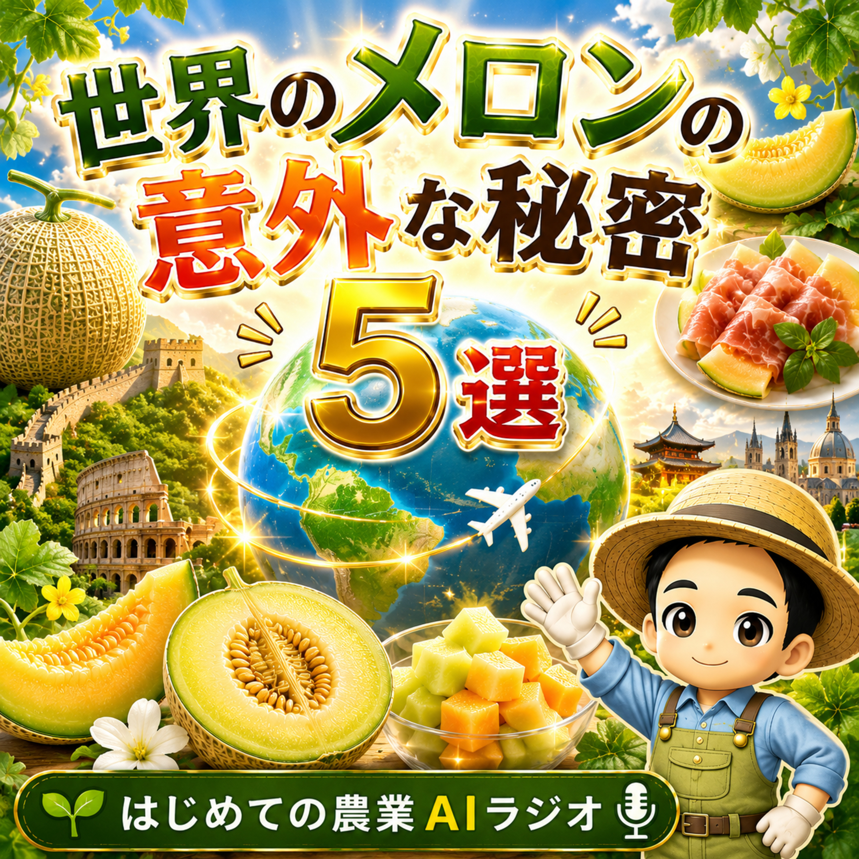 世界のメロンの意外な秘密5選 episode artwork