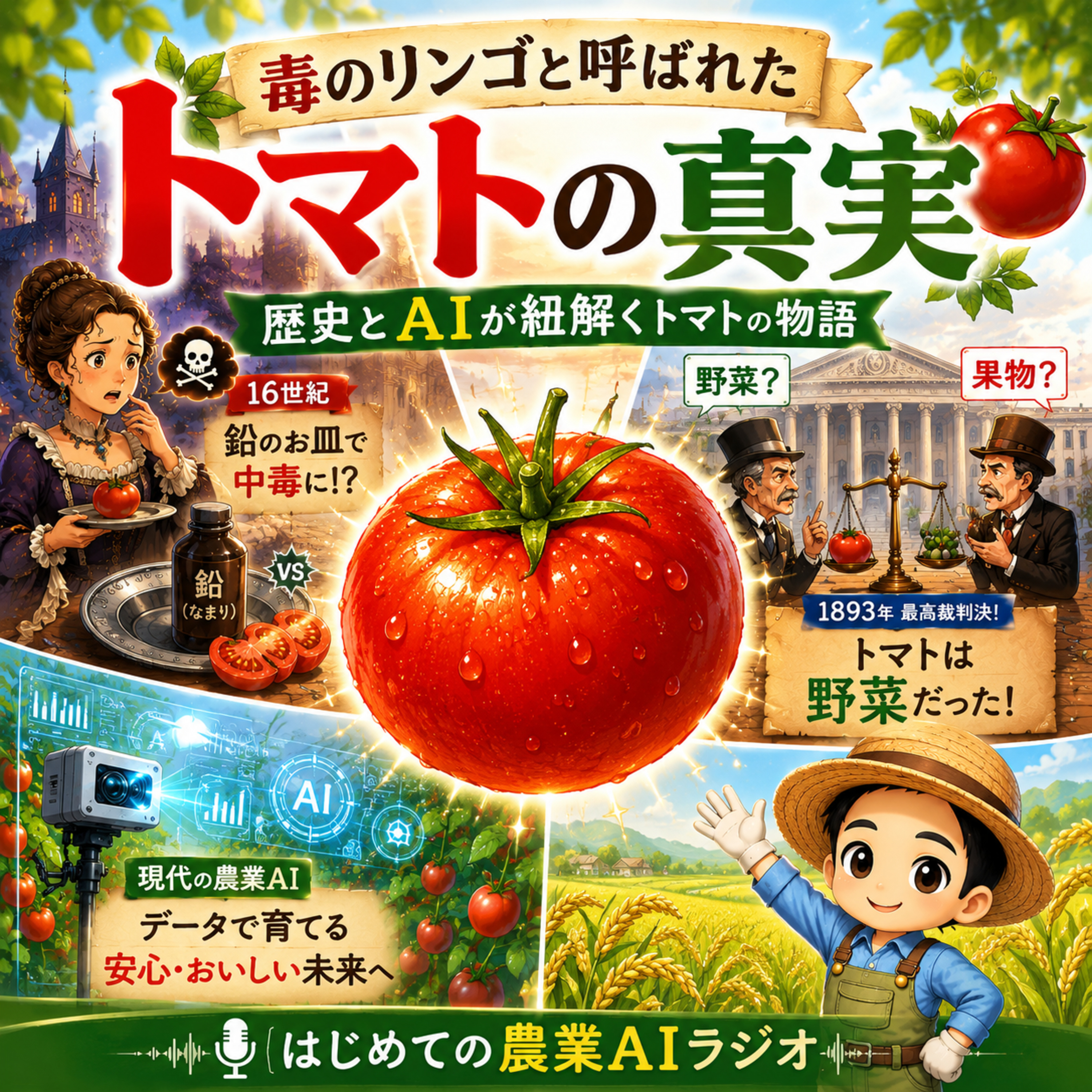 毒のリンゴと呼ばれたトマトの真実 episode artwork