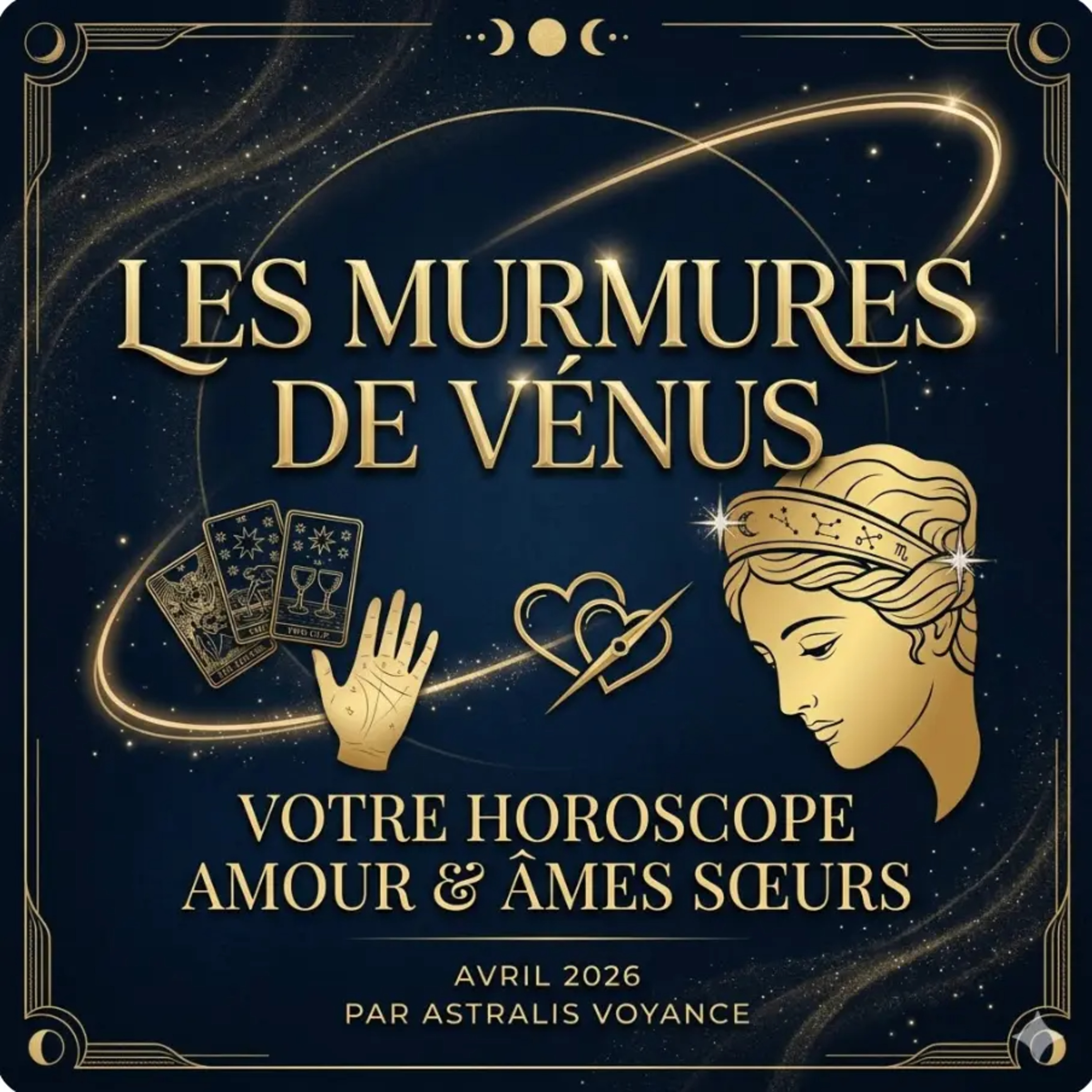 Les Murmures de Vénus : Votre Horoscope Amour d'Avril 2026 episode artwork