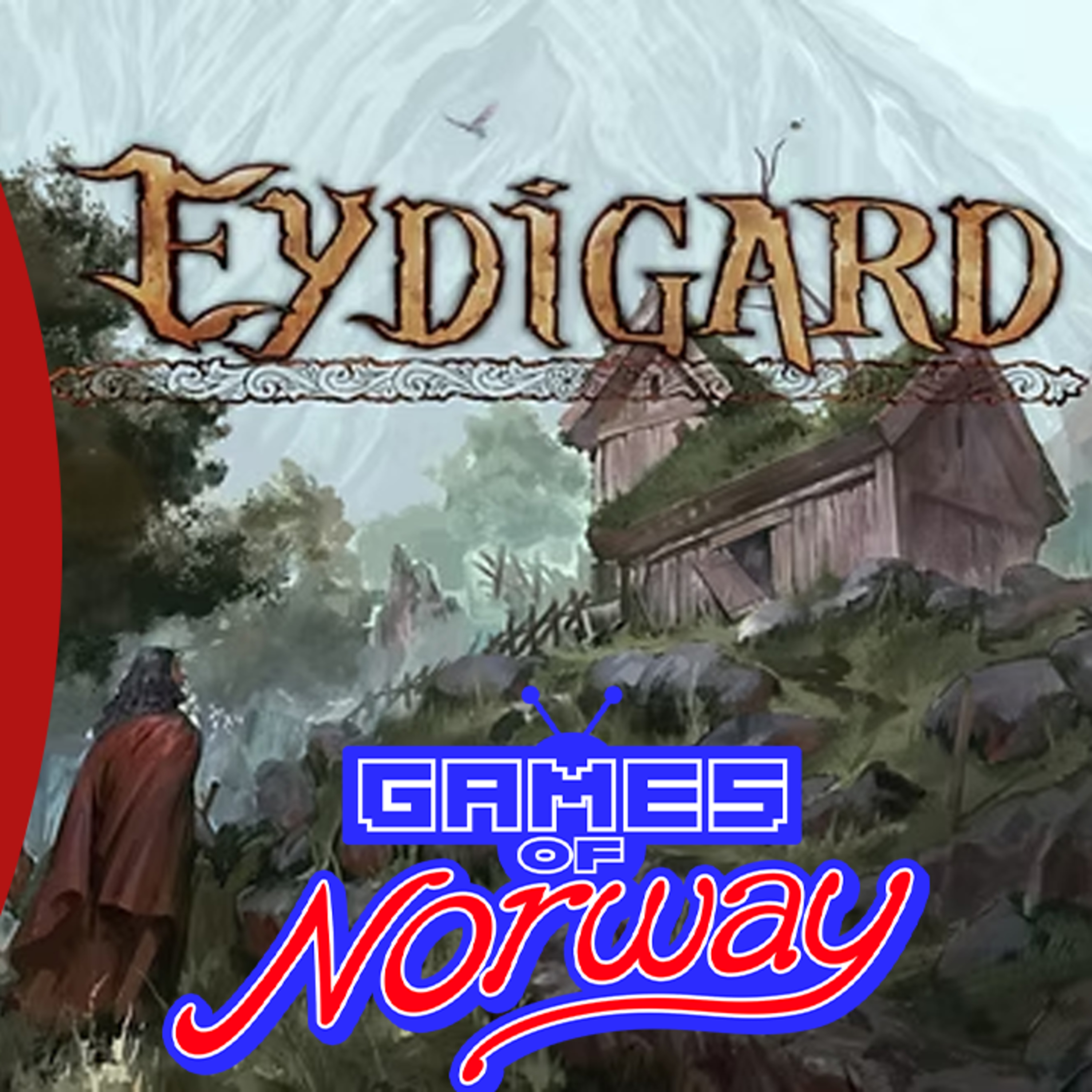 Playing Eydigard with Jostein Forselv from Frostisen Games - NerdyNorwegian episode artwork