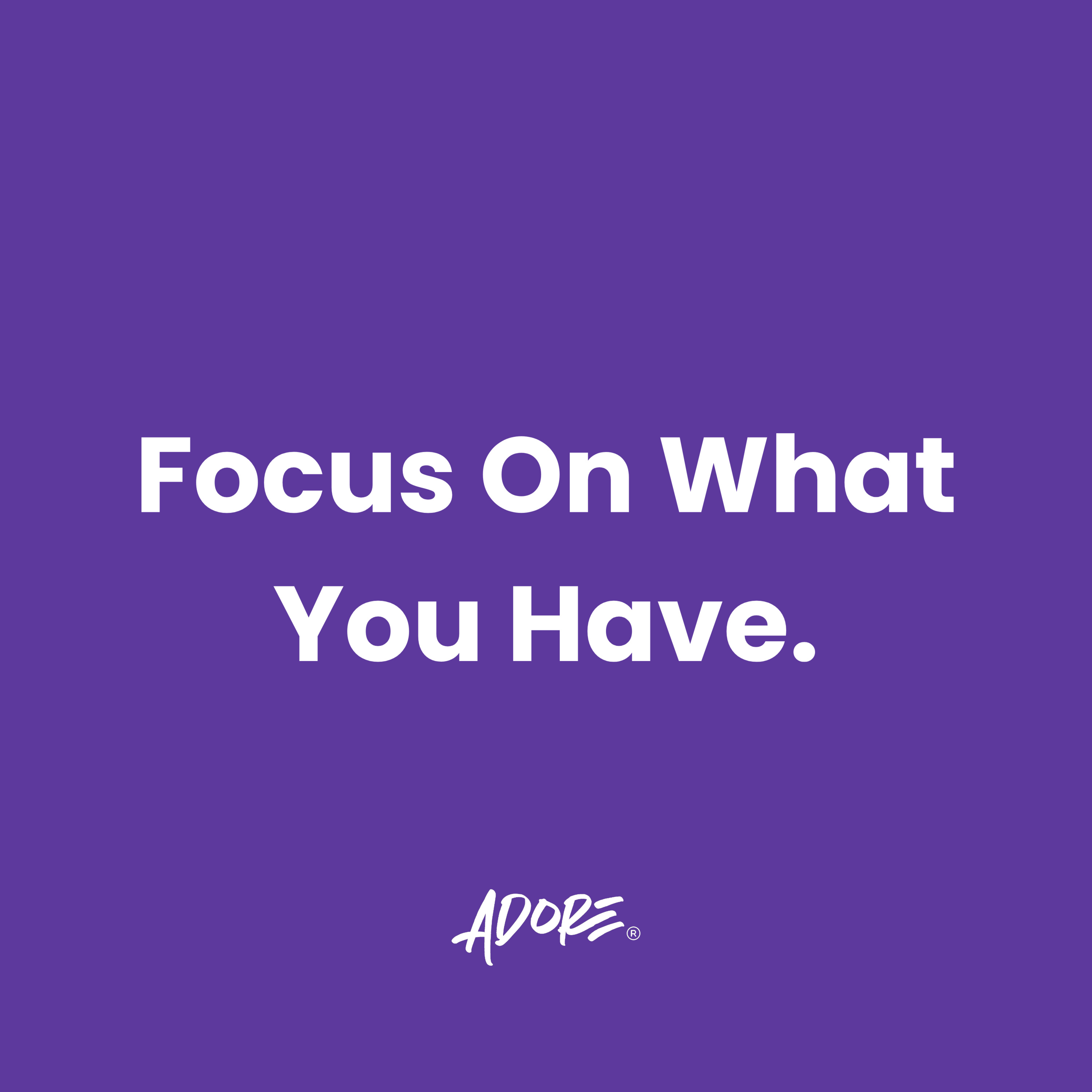 08.02.26 - Focus On What You Have. episode artwork