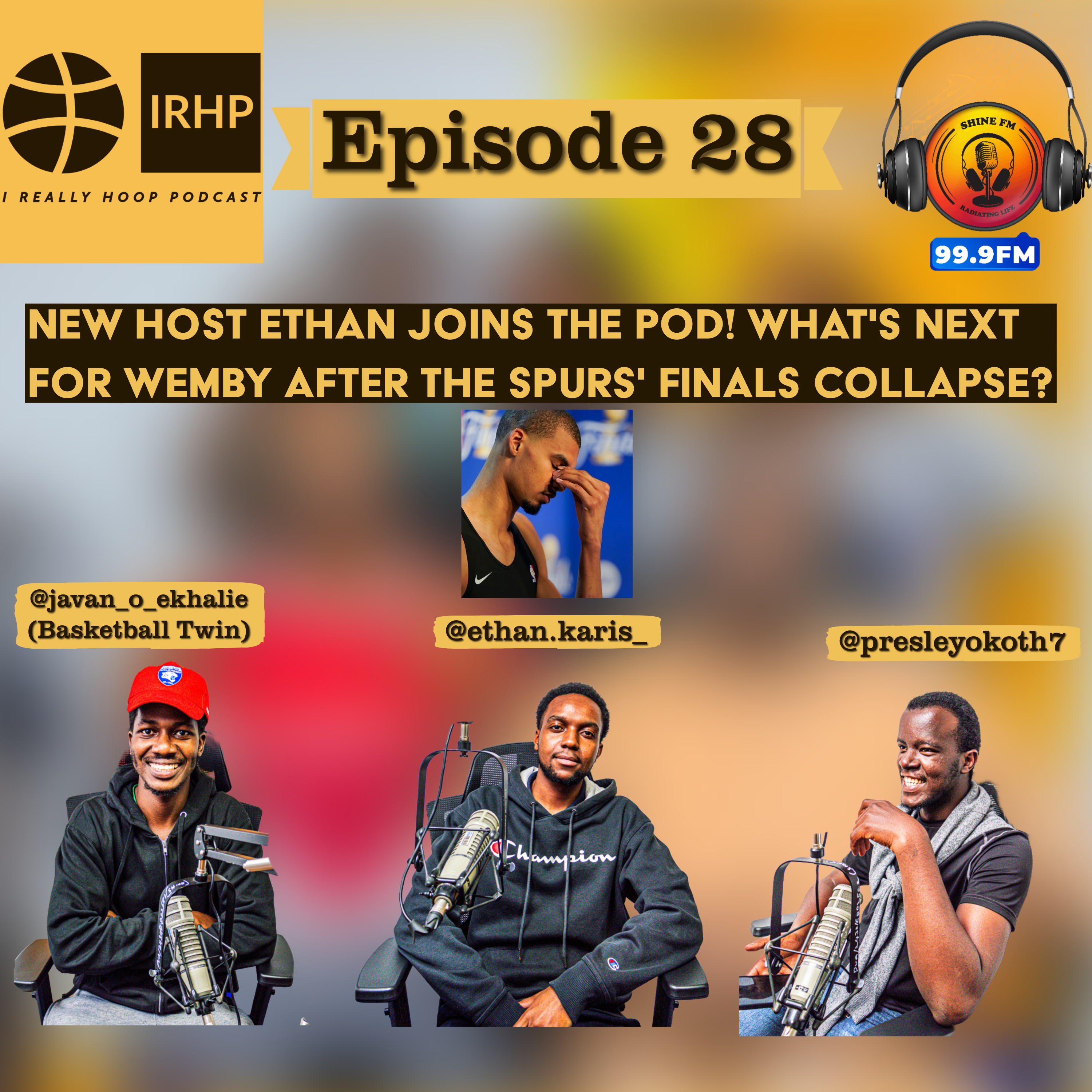 New host Ethan joins the pod! What's Next for Wemby After the Spurs' Finals Collapse? | Ep. 28 episode artwork