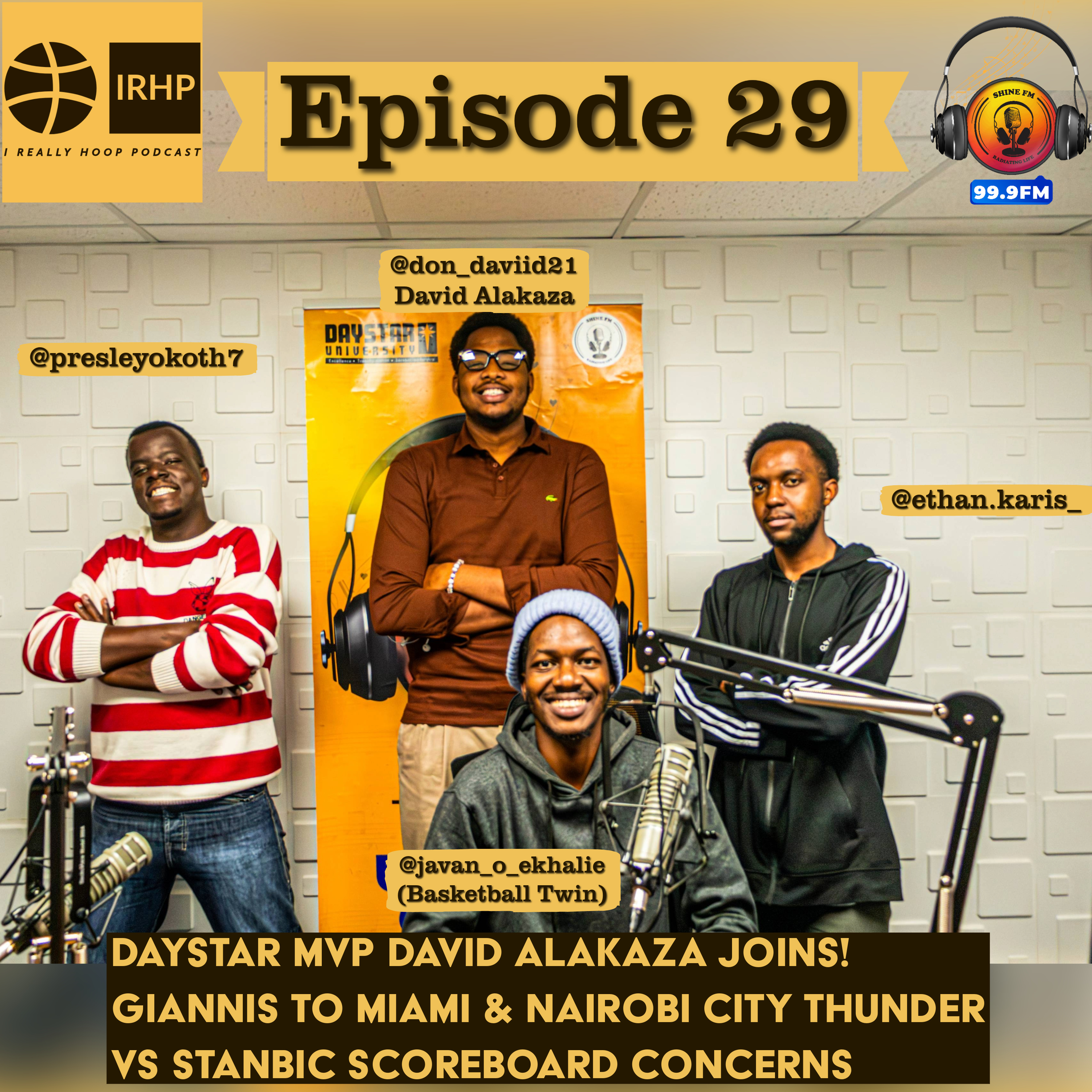 Daystar MVP David Alakaza Joins! Giannis to Miami & NCT vs Stanbic Scoreboard Concerns | Ep. 29 episode artwork