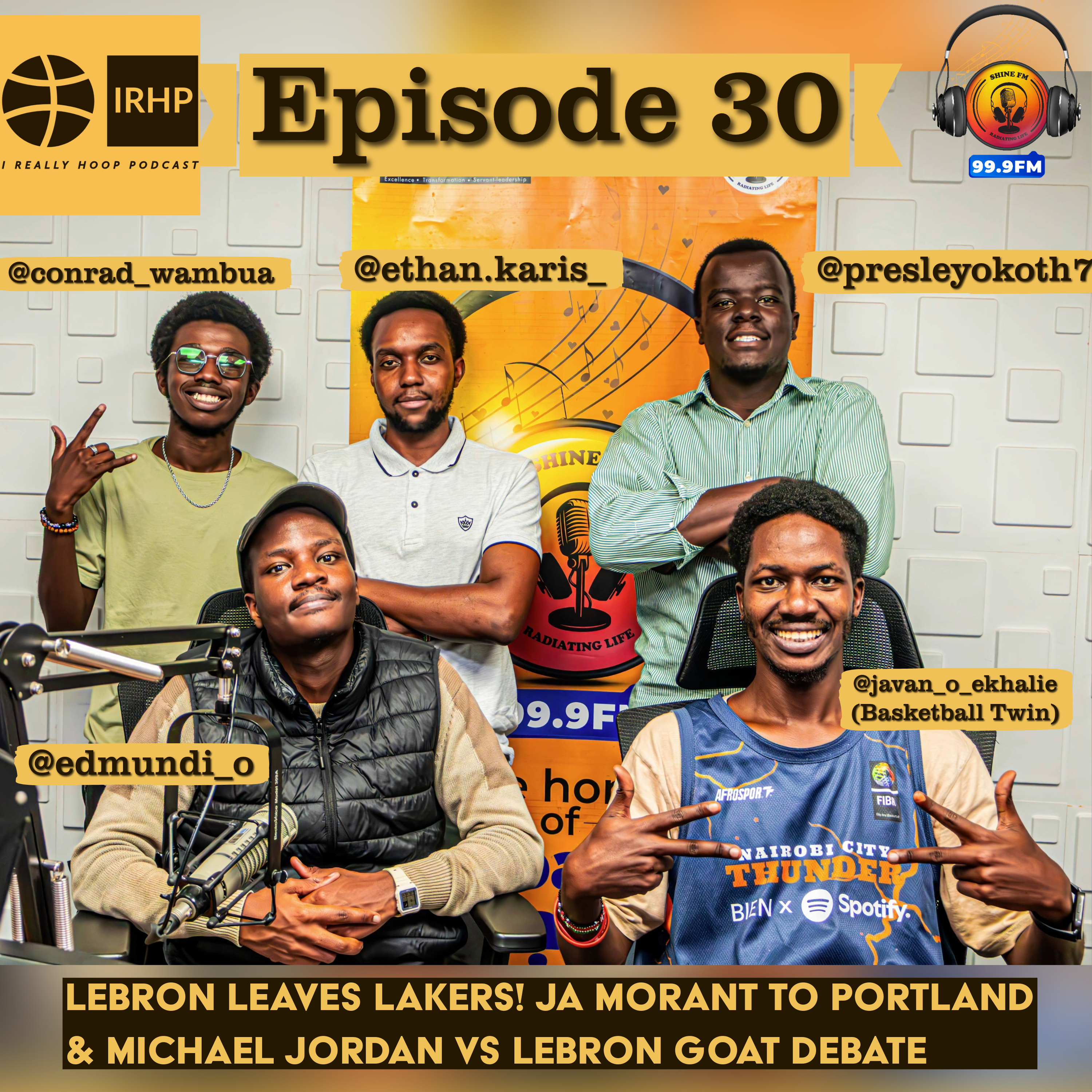 LeBron Leaves Lakers! Ja Morant to Portland & Michael Jordan vs LeBron GOAT Debate | Ep. 30 episode artwork