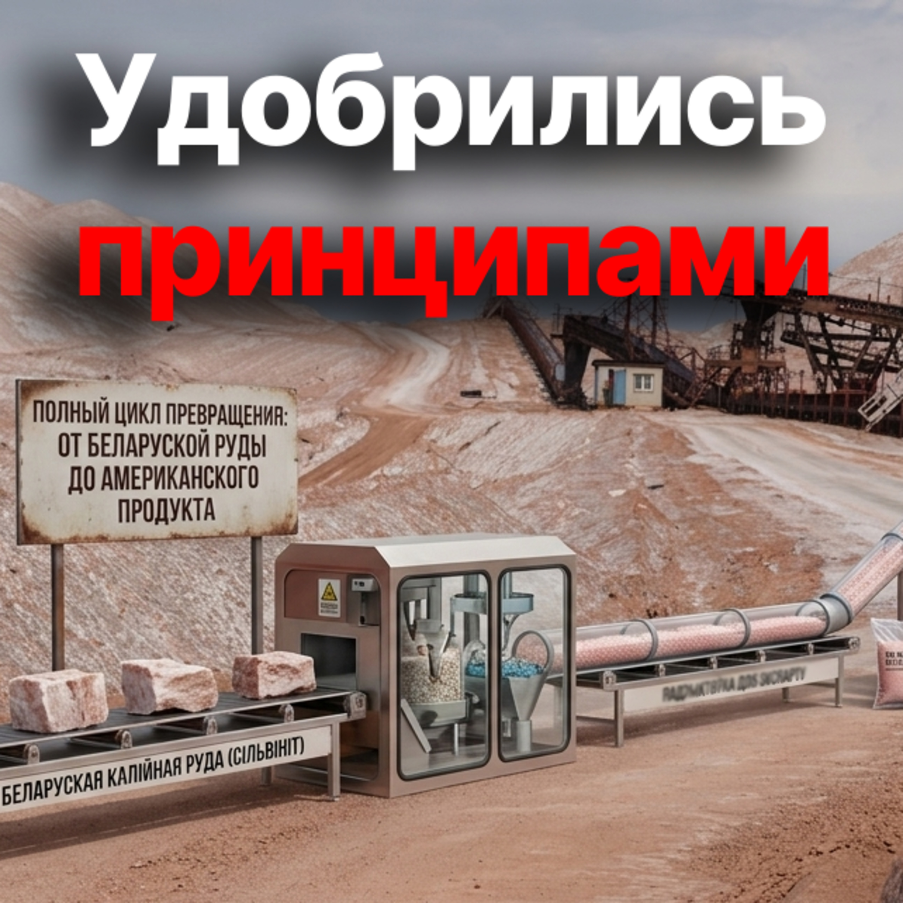 Беларуский калий превращается… в американский. США давят на три страны из-за удобрений из РБ episode artwork